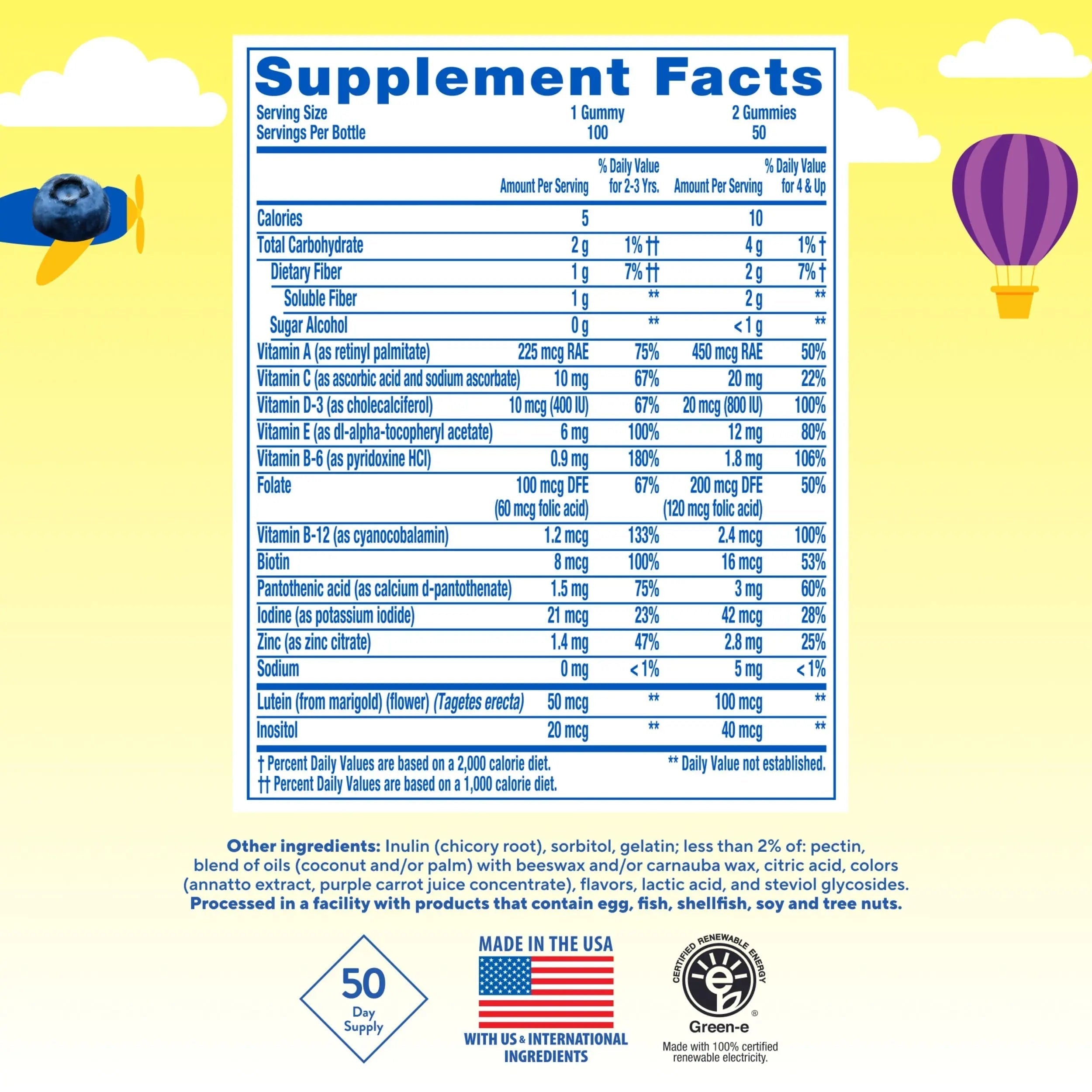 L’il Critters Gummy Vites No Sugar Added Daily Gummy Multivitamin for Ages 2+ Toddlers & Kids, Vitamin C, D3 for Immune Lil Critters buy supplements canada