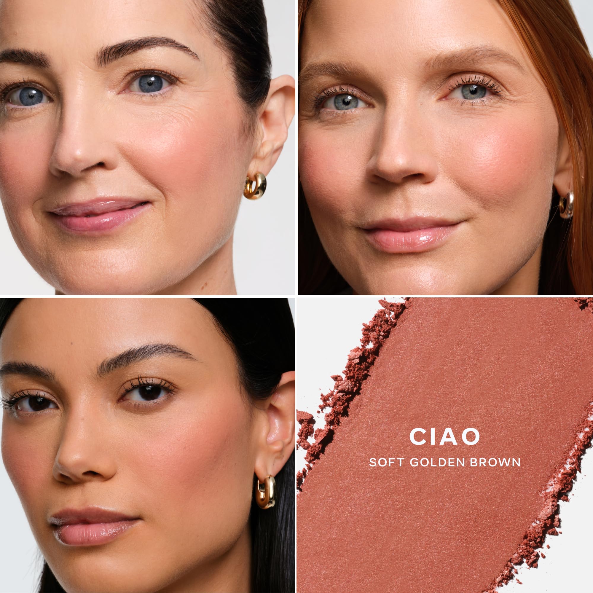 Saie Cheek Flush Duo - Dew Liquid Blush (.40 oz, Spicy), SuperSuede Baked Powder Blush (.01 oz, Ciao) - Layerable, Skin-Nourishing Blushes for a Seamless Radiant Finish Saie buy supplements canada