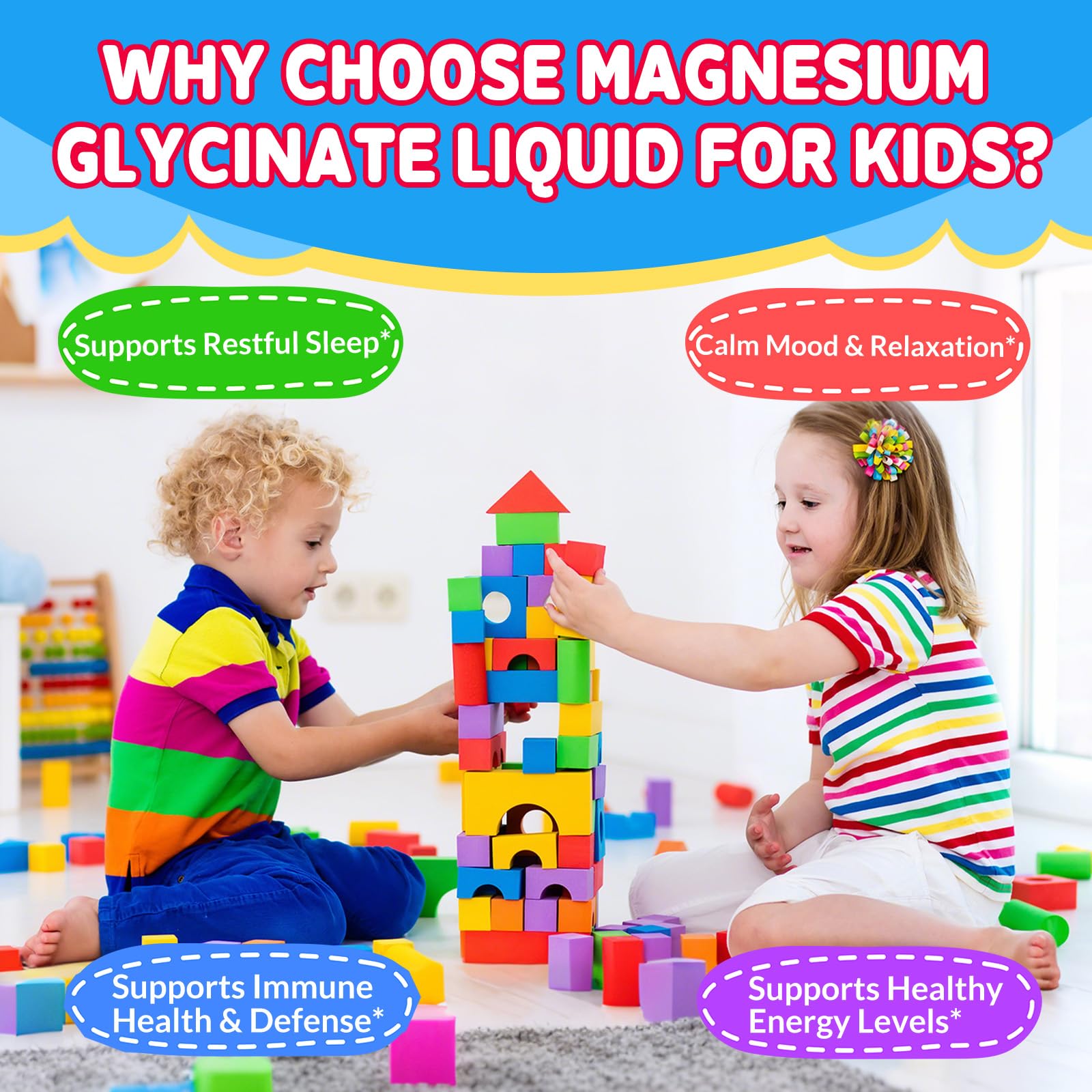 Kids Magnesium Glycinate Liquid Drops‌ – with L-Theanine, Omega-3, Vitamins B6 & D3, Zinc & Calcium – for Sleep Support, Relaxation, Focus & Brain, Bones – Strawberry Flavor, 2 Fl Oz GZ HAOYUAN buy supplements canada