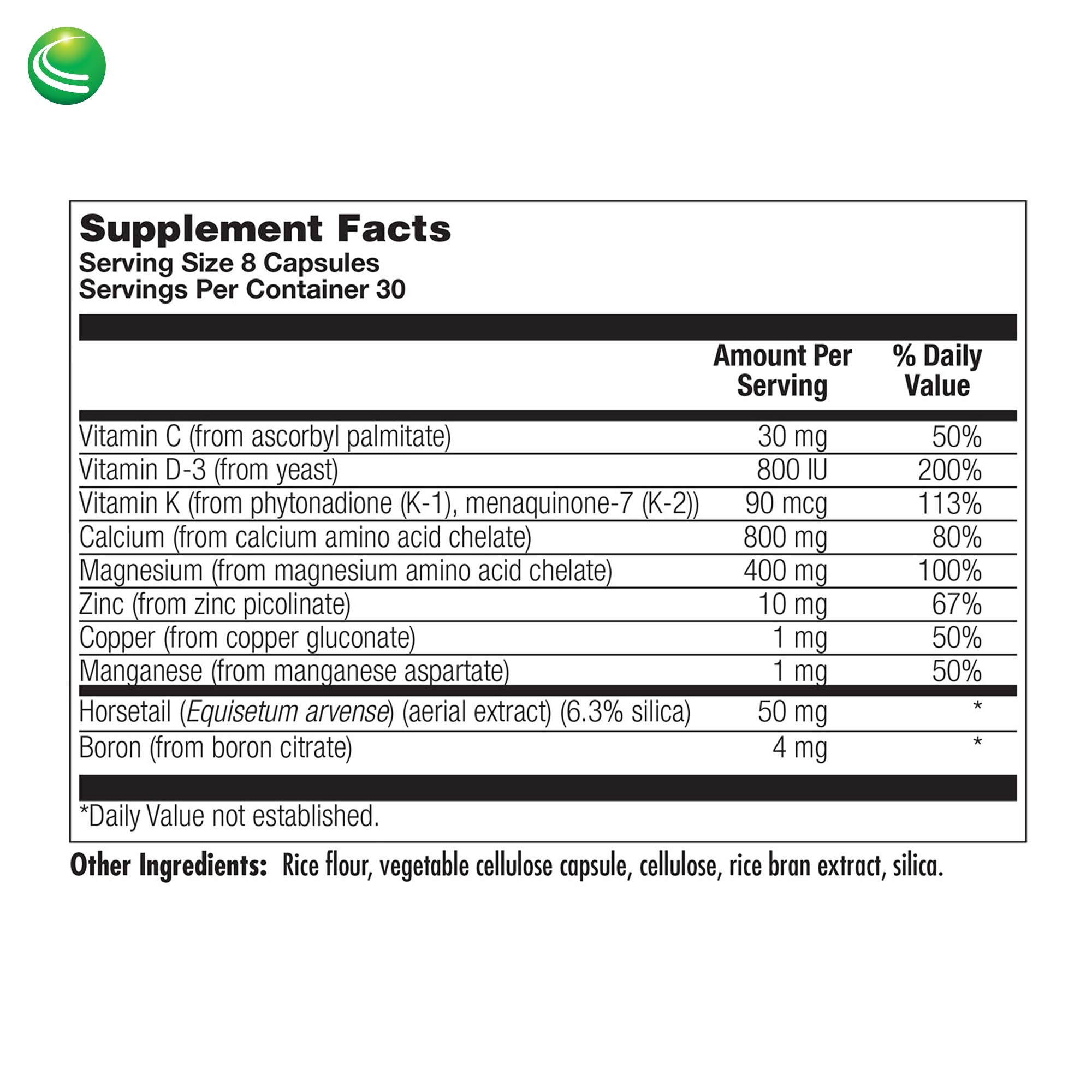 Nutra Biogenesis Osteogenesis - Bone Health Supplements for Women & Men, Vitamin D3 K2 & Calcium for Bone Density & Healing, Minerals Zinc, Magnesium & Boron - 240 Veggie Capsules Nutra BioGenesis buy supplements canada
