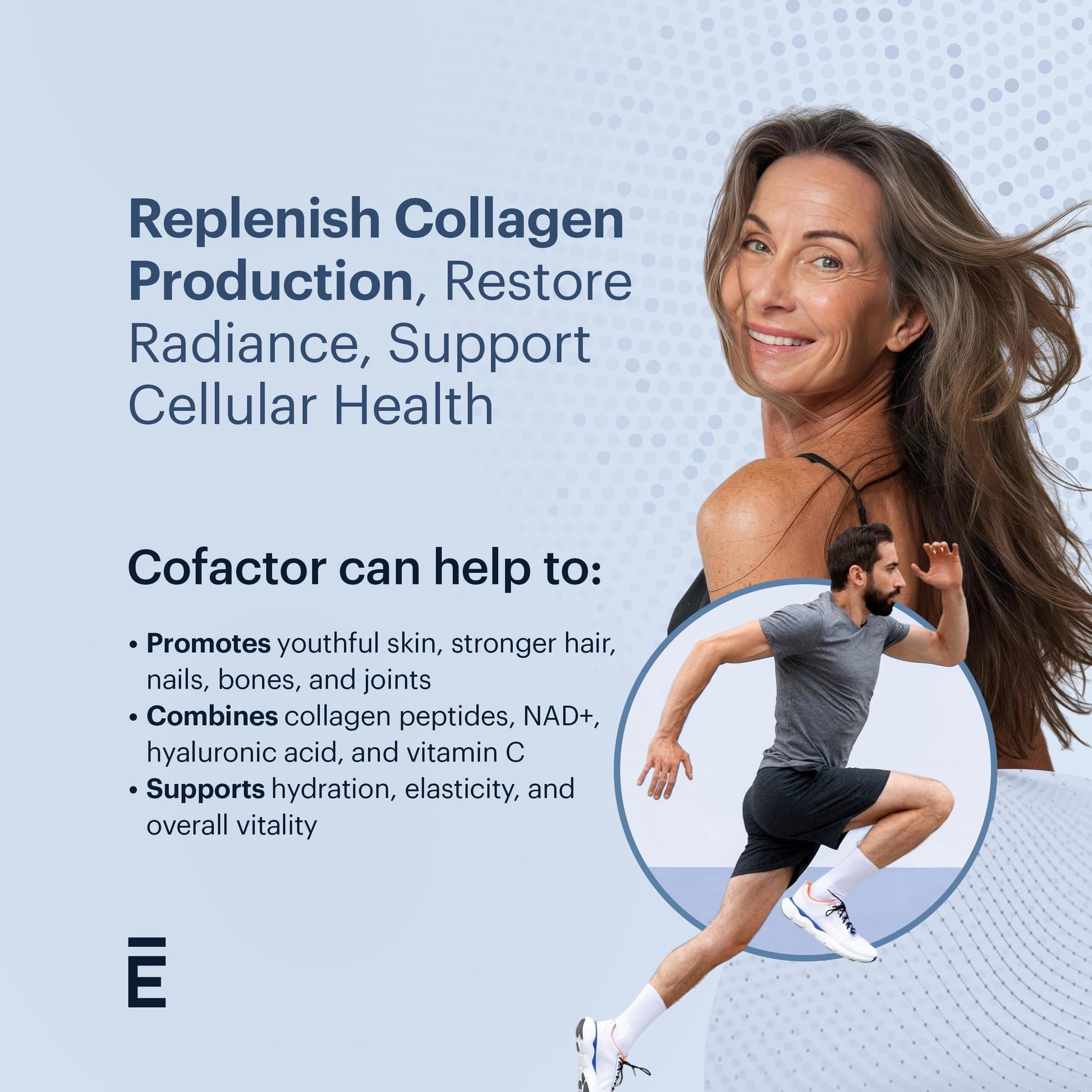 ELYSIUM Cofactor – 4-in-1 Collagen Peptides Powder w/NAD+, Hyaluronic Acid & Vitamin C for Skin, Hair, Nails, Joints & Cellular Health, Collagen Supplements for Men & Women – Unflavored, 28 Servings ELYSIUM buy supplements canada