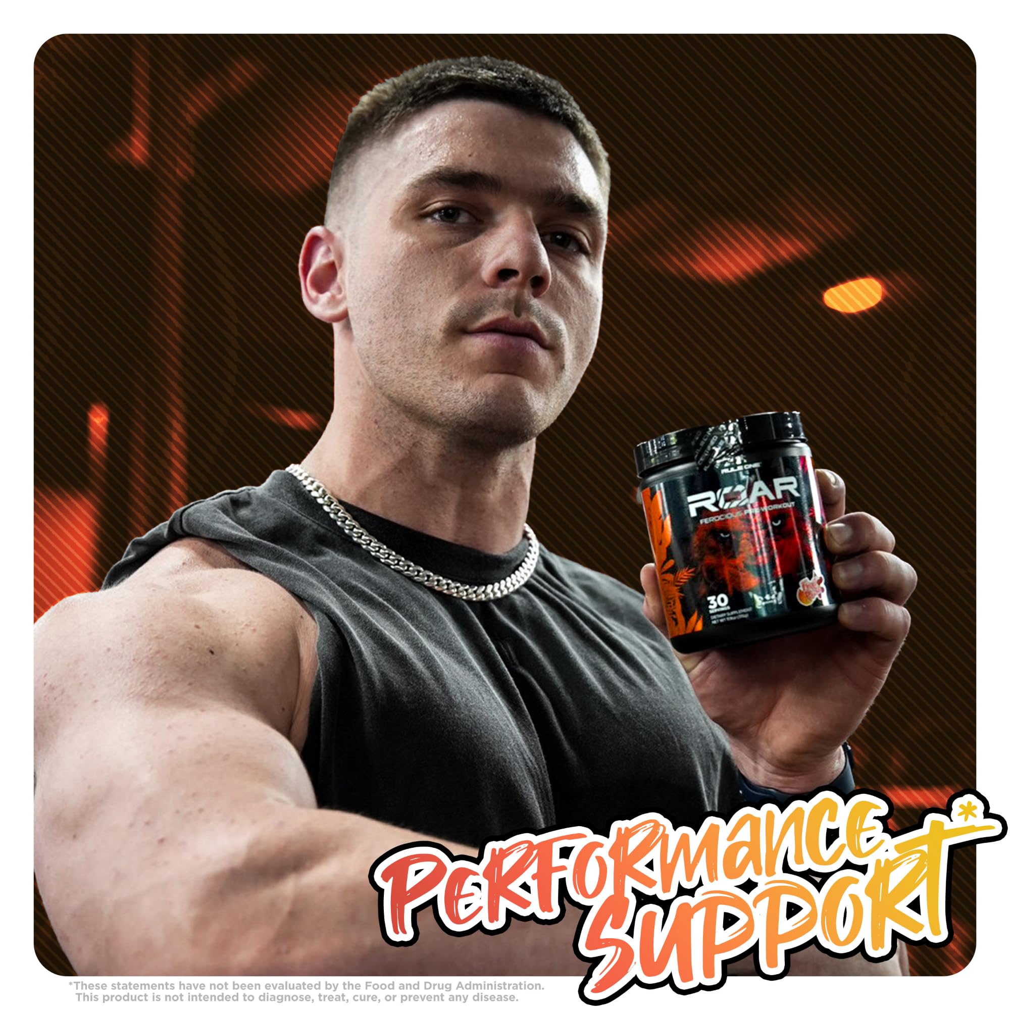 Rule 1 R1 ROAR, Peach Mango - 11.11 oz - Pre-Workout Powder - With Creatine, Beta-Alanine Rule 1 Proteins buy supplements canada