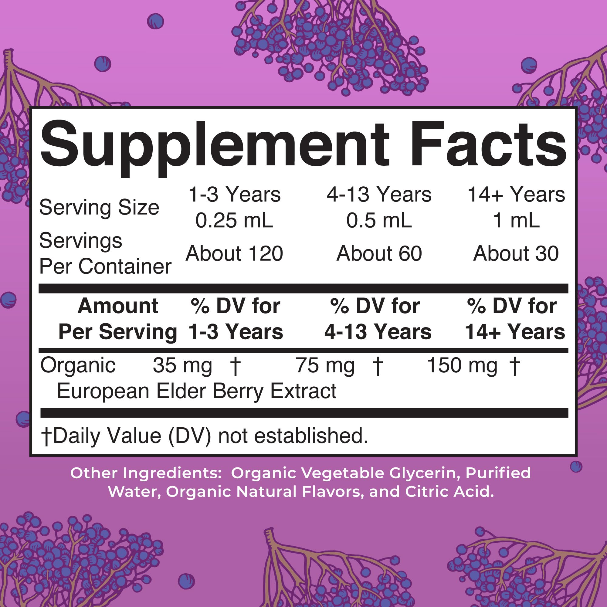MARYRUTH'S Elderberry Liquid Drops for Adults & Kids | Immune Support | Antioxidant | Overall Wellness | Elder Berry Extract | USDA Organic | Sugar Free | Vegan | Non-GMO | Gluten Free | 1 Fl Oz MARYRUTH'S buy supplements canada