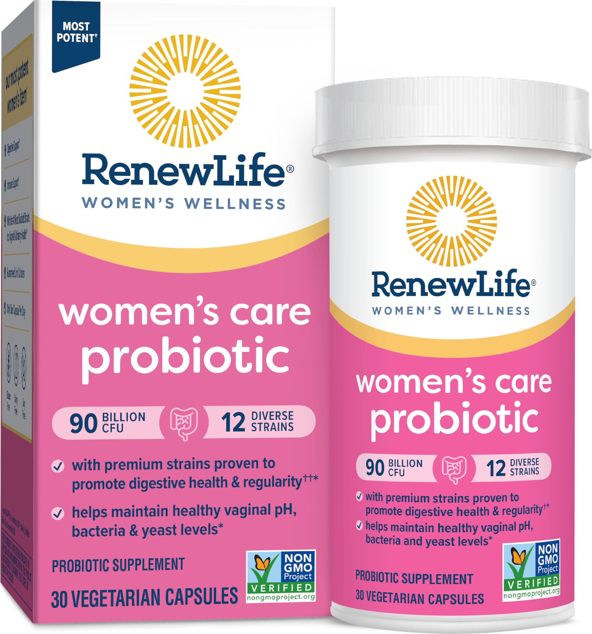 Renew Life Women's Probiotic Capsules, Supports Vaginal, Urinary, Digestive & Ultimate Renew Life buy supplements canada