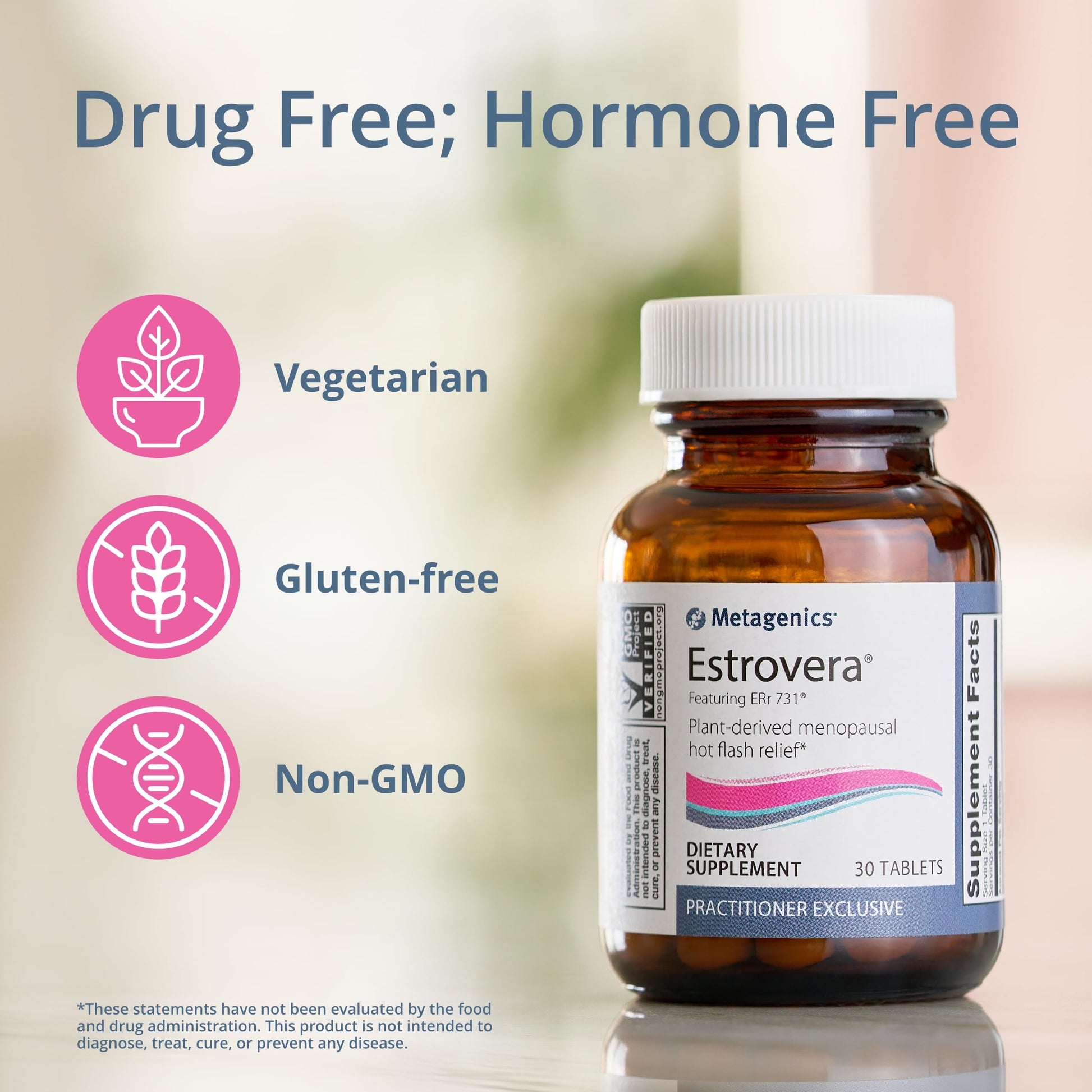 Metagenics Estrovera - Plant Derived Menopause Hot Flash Relief, Formulated Metagenics buy supplements canada