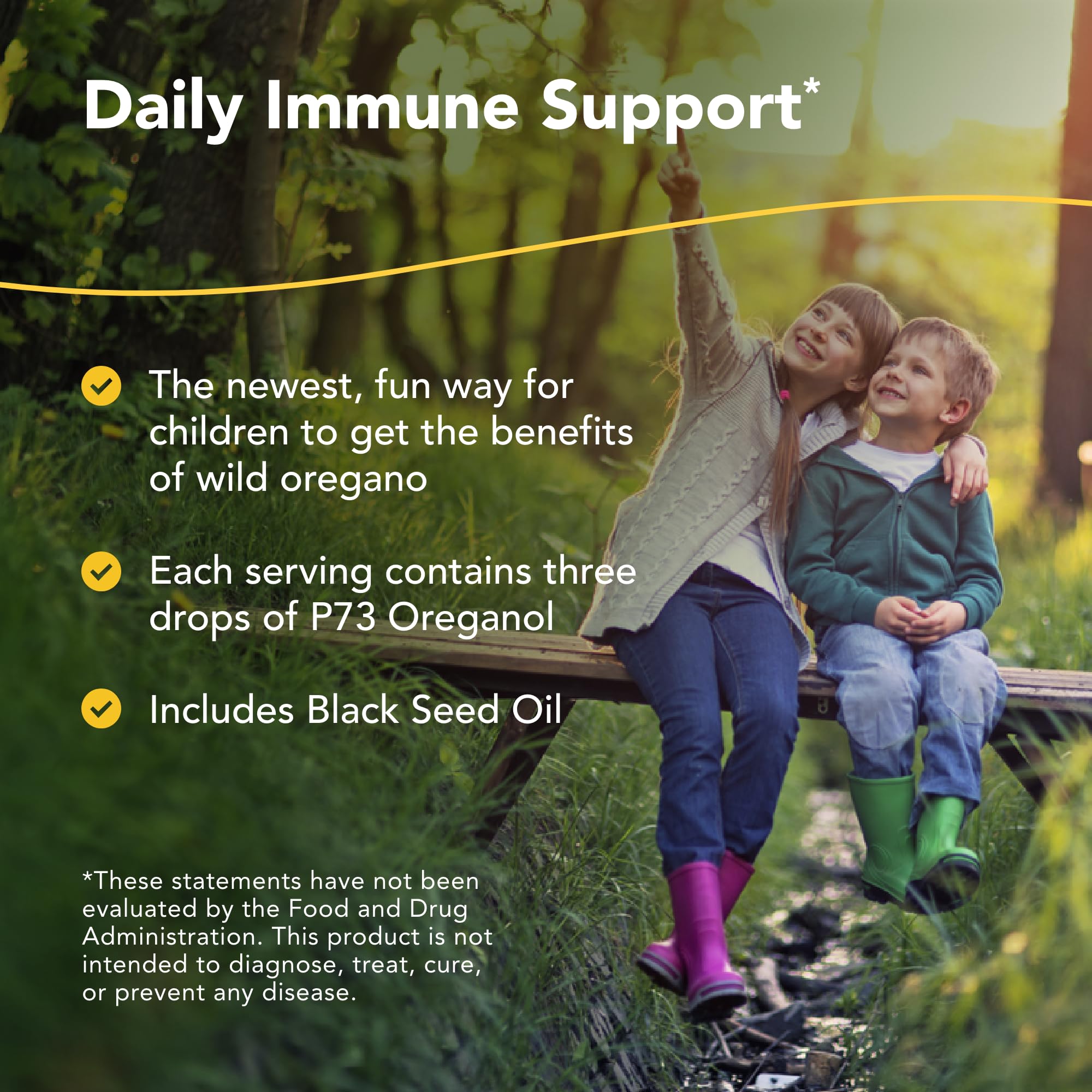 NORTH AMERICAN HERB & SPICE kid-e-kare Yummy Gummy Cherry Bears - 60 Real Cherry Gummies - Daily Immune Support for Children - With P73 Oreganol & Black Seed Oil - Non-GMO - 30 Servings NORTH AMERICAN HERB & SPICE buy supplements canada