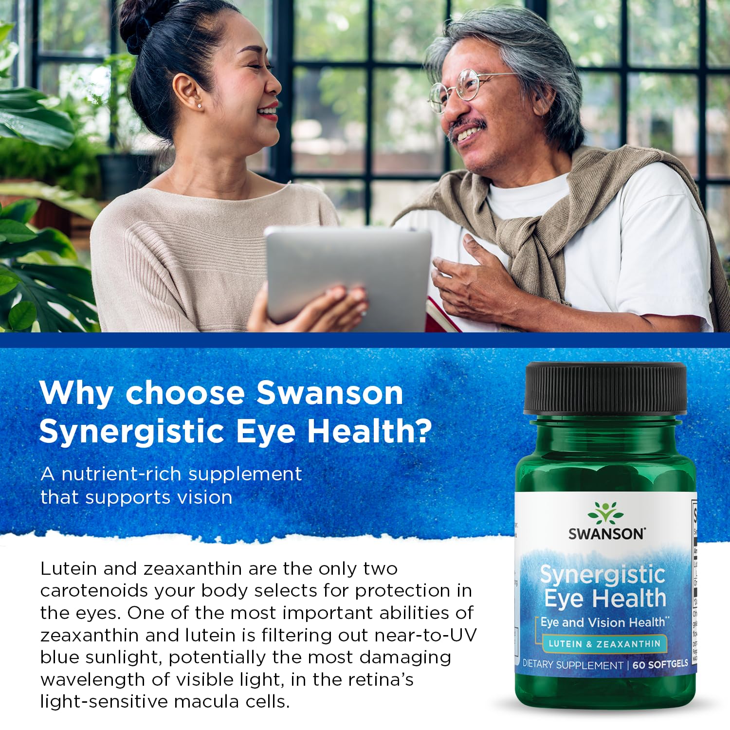 Swanson Synergistic Eye Health - Lutein and Zeaxanthin Supplement Swanson buy supplements canada