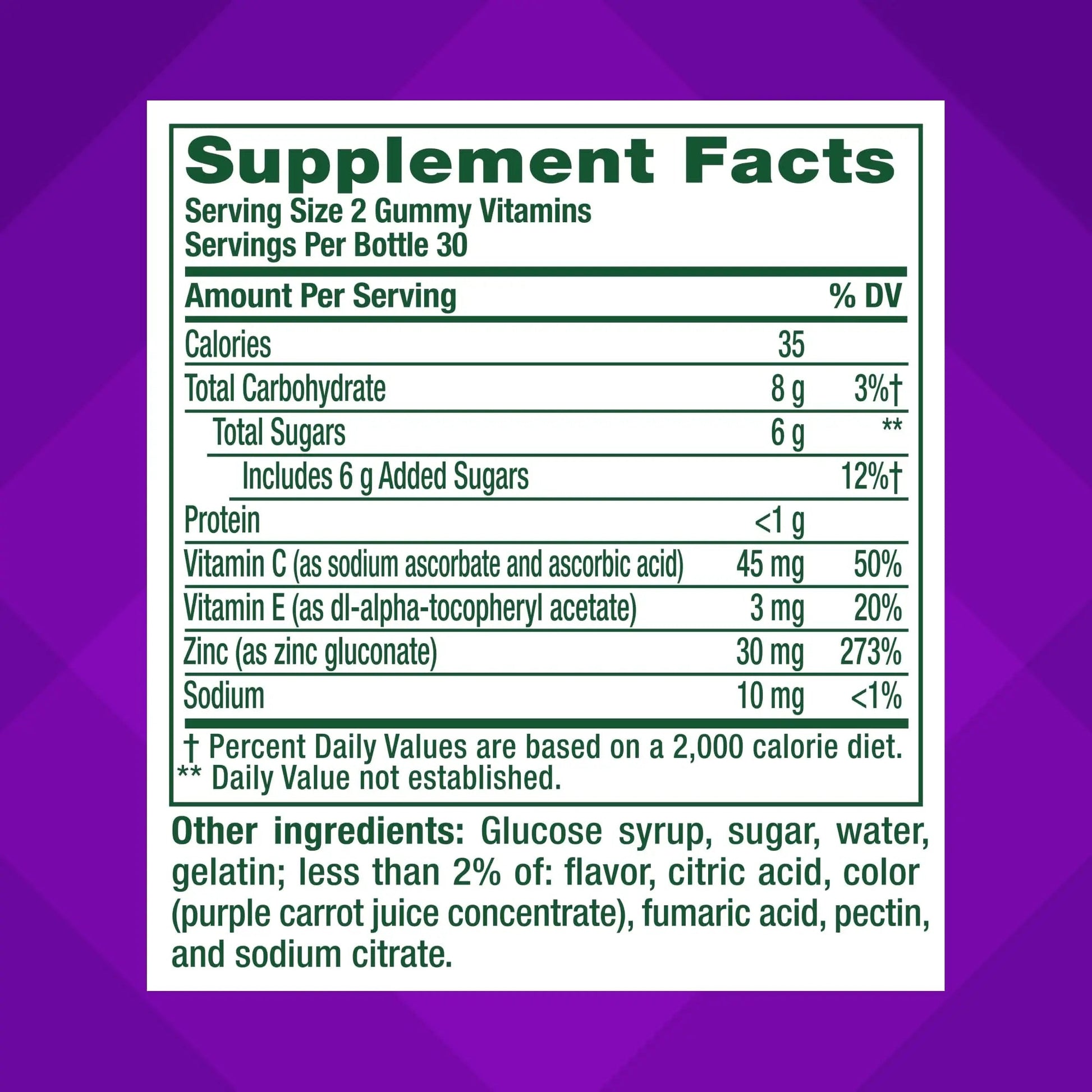 vitafusion Daily Complexion Care (1), Beauty Supplement Helps Support Clear Skin (1) (2) with Zinc Gluconate, Plus Vitamins E & C Vitafusion buy supplements canada