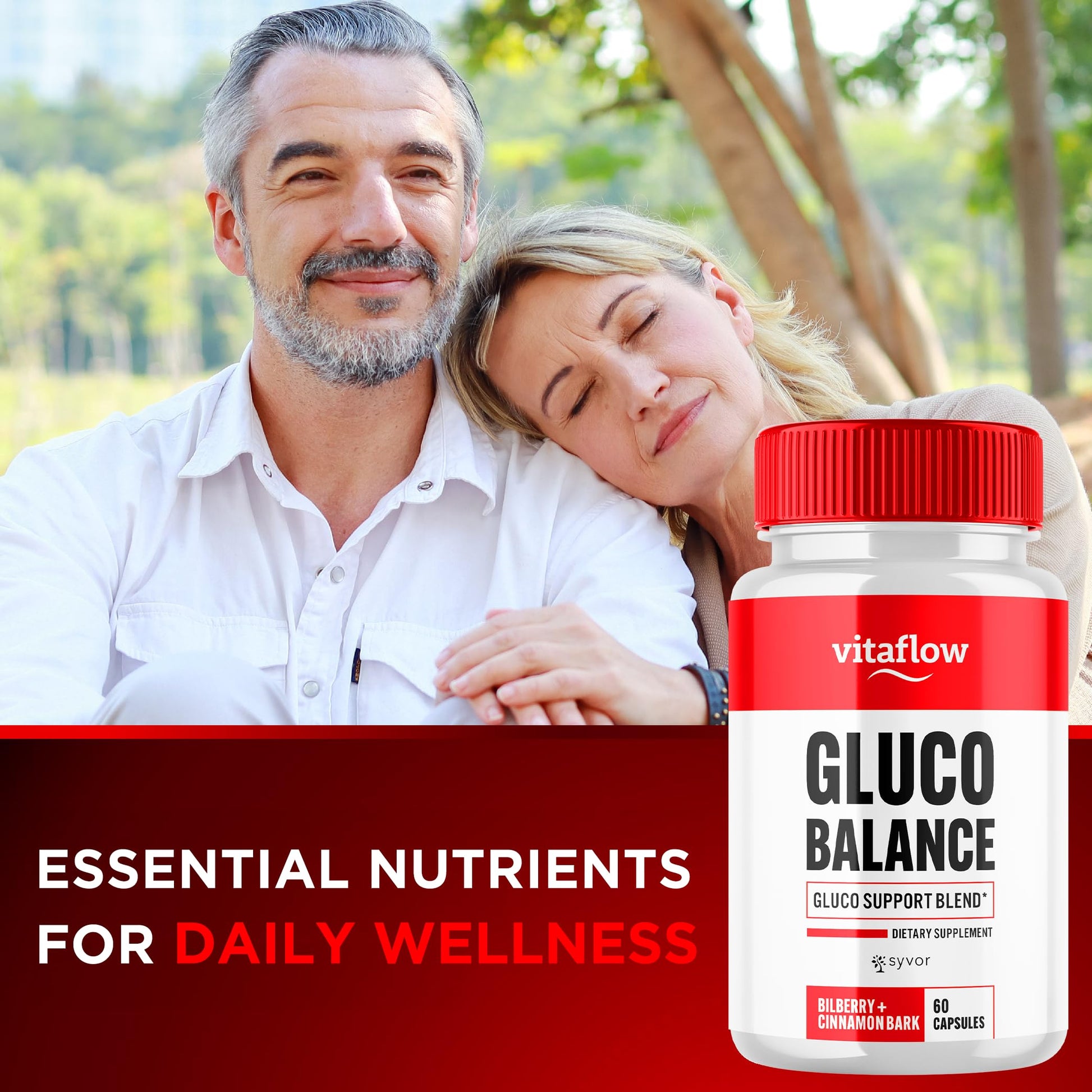 (3 Pack) Vitaflow Balance Support Supplement Capsules, Official VitaFlow Support Supplements Pills with All Natural Premium Ingredients, Vita Flow Advanced Glyco Balance for Men & Women (180 Capsules) Syvor buy supplements canada