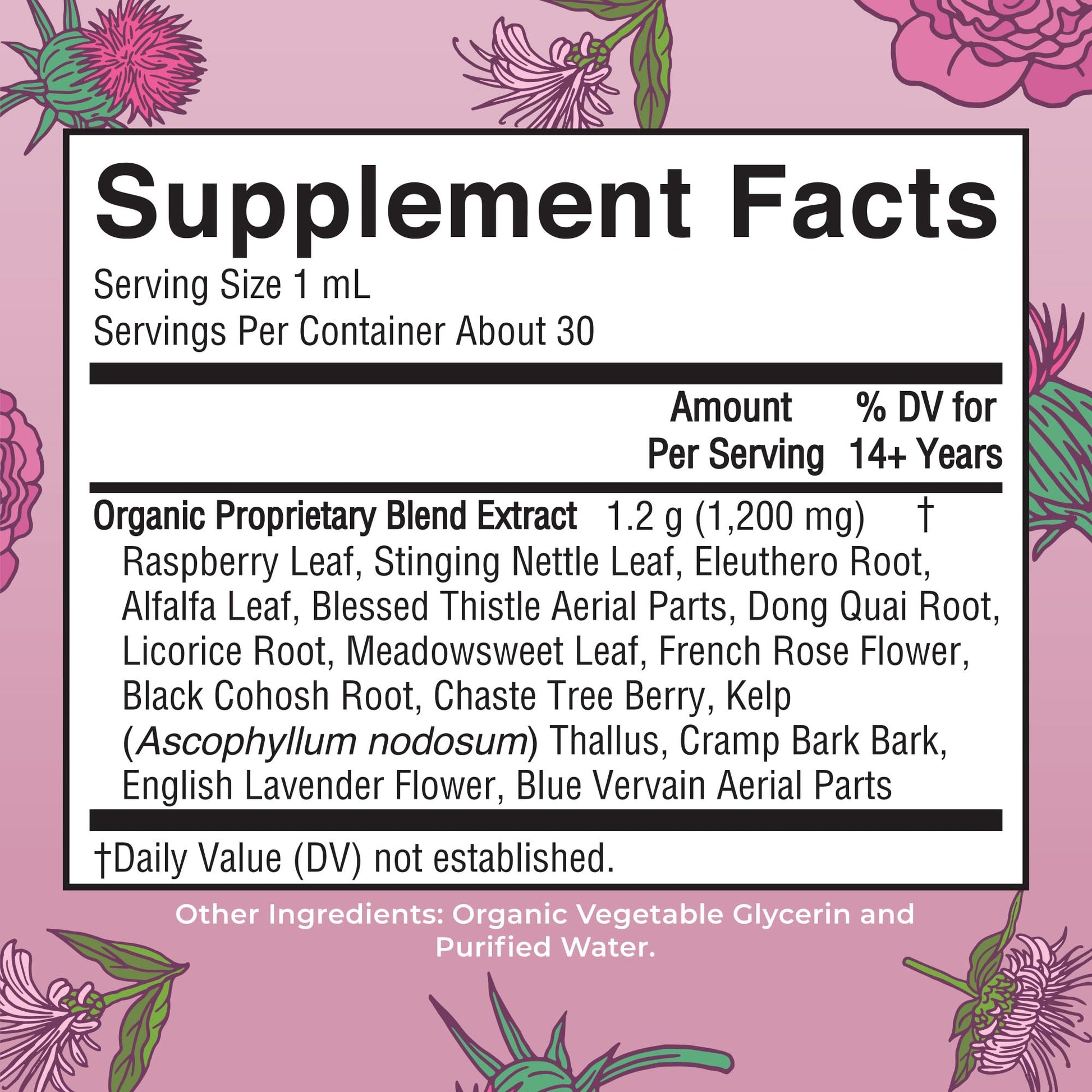 MaryRuth Organics USDA Organic Women's Wellness Liquid Herbal Supplements | Includes Stinging Nettle, Raspberry Leaf, Eleuthero Root, Chaste Tree Berry | Menstrual Support | Non-GMO, Vegan MARYRUTH'S buy supplements canada