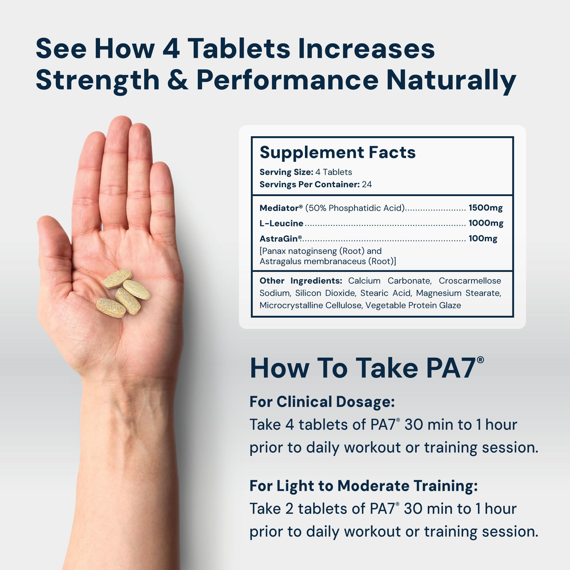 HPN PA(7) Phosphatidic Acid Muscle Builder Top Natural Muscle Builder - Boost mTOR | Build Mass and Strength from Your Workout | 30 Day Supply HPN buy supplements canada