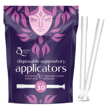 Queen Care - Disposable Suppository Applicator, Boric Acid Applicator, Feminine Care Suppository Applicator Queen Care buy supplements canada