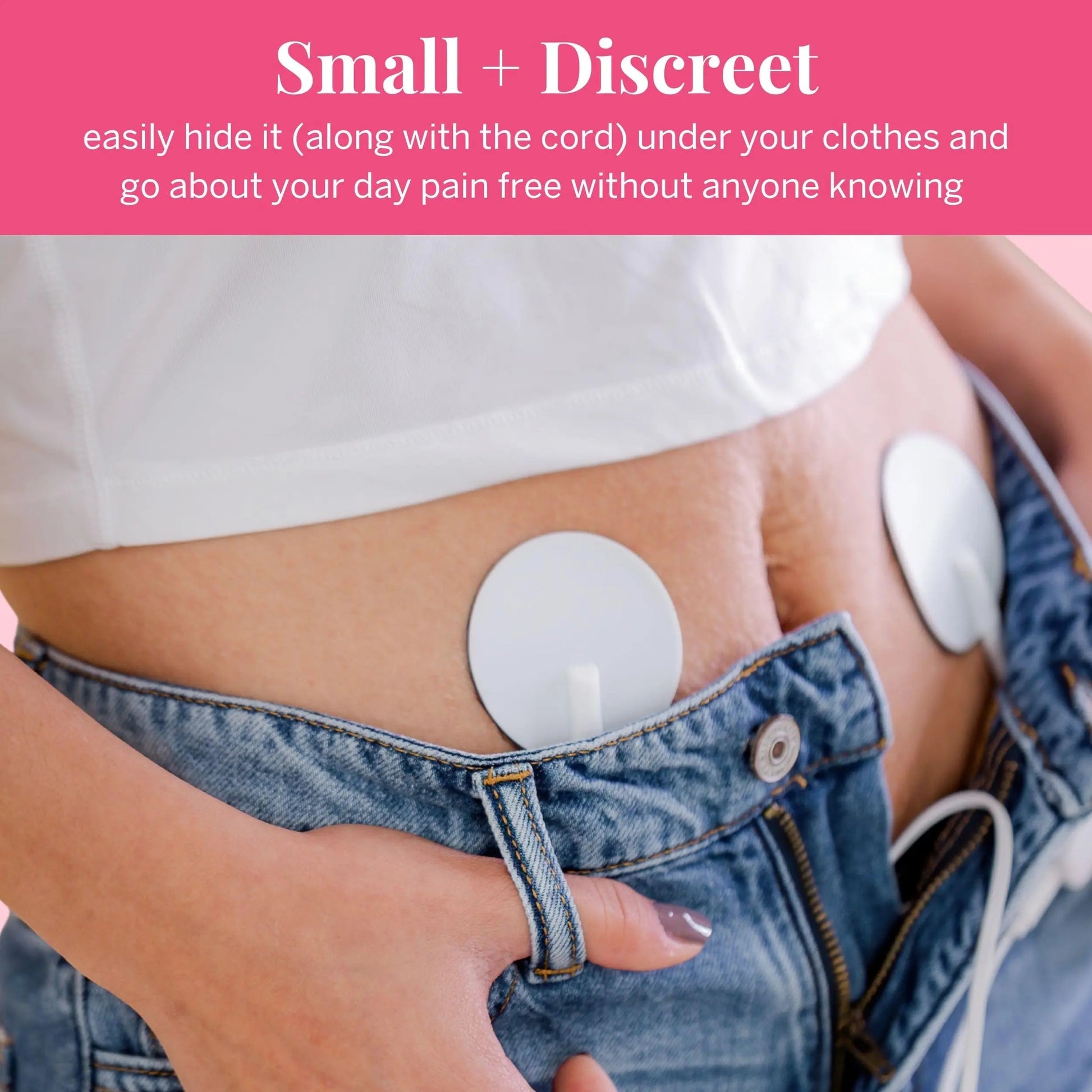 Pixie Period Pain Relief Device - Best PMS Relief Simulator with TENS Technology - Thinnest Wearable Tens Unit - Unnoticeable Under Clothes - Menstrual Cramp Comfort for Feminine Care Pixie Cup buy supplements canada