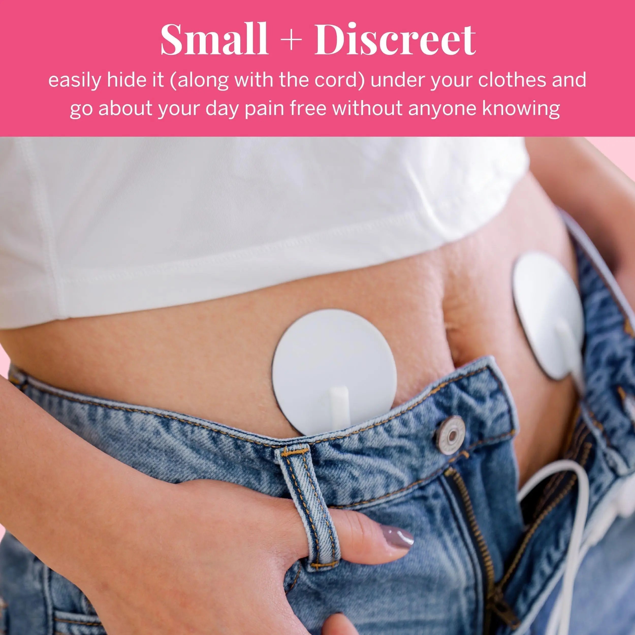 Pixie Period Pain Relief Device - Best PMS Relief Simulator with TENS Technology - Thinnest Wearable Tens Unit - Unnoticeable Under Clothes - Menstrual Cramp Comfort for Feminine Care Pixie Cup buy supplements canada