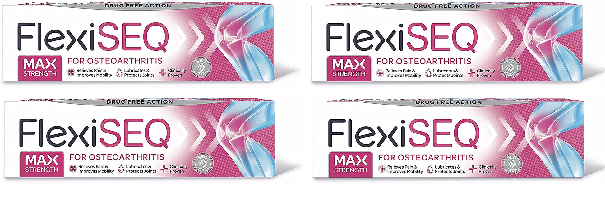FLEXISEQ 50G GEL **** VALUE 4PK **** (Pain associated with Osteoarthritis) Flexiseq buy supplements canada