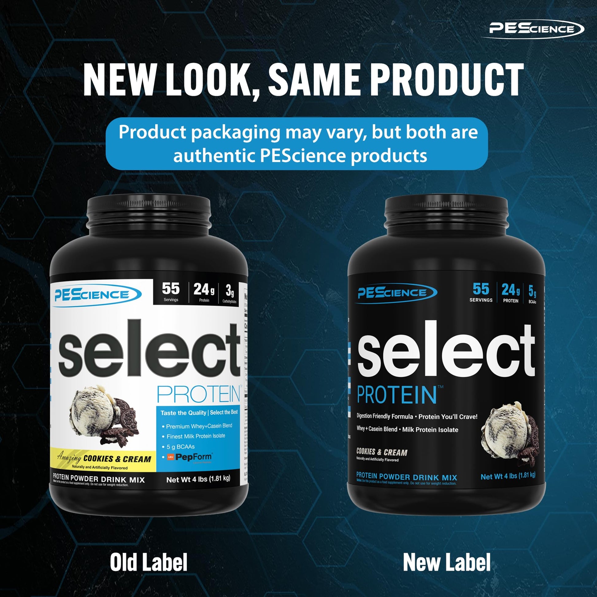PEScience Select Protein, Cookies and Cream, 27 Serving, Premium Whey and Casein PEScience buy supplements canada