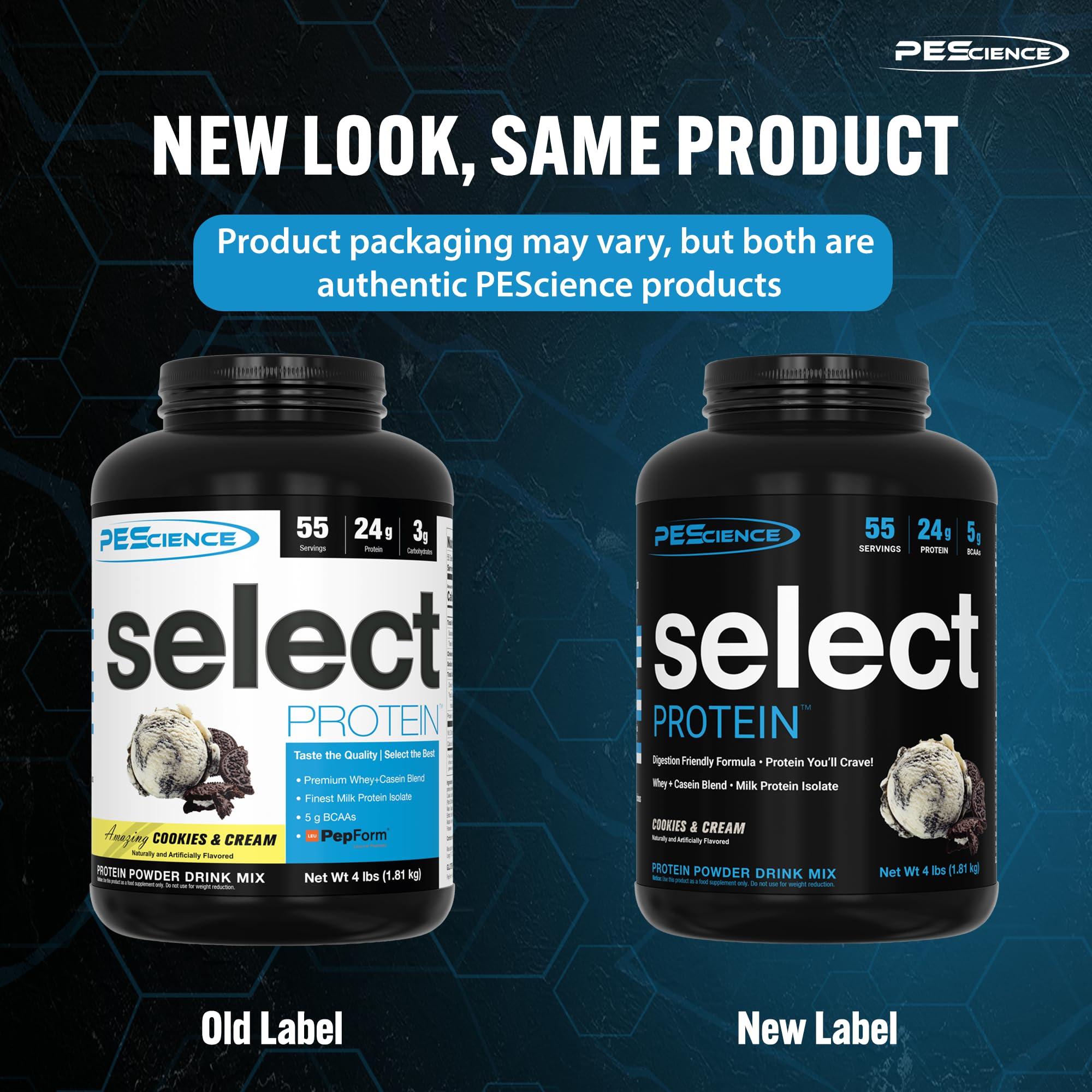 PEScience Select Protein, Cookies and Cream, 27 Serving, Premium Whey and Casein PEScience buy supplements canada