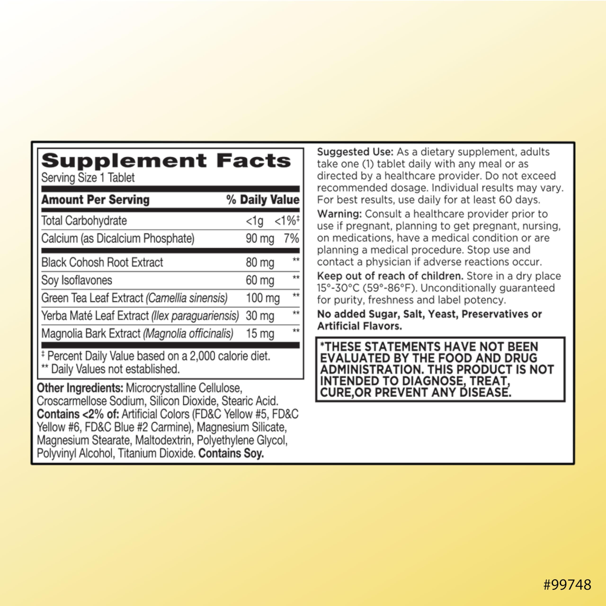 Quality Choice Estro Support Max + Energy Tablets Menopause Support 30 Count Quality Choice buy supplements canada