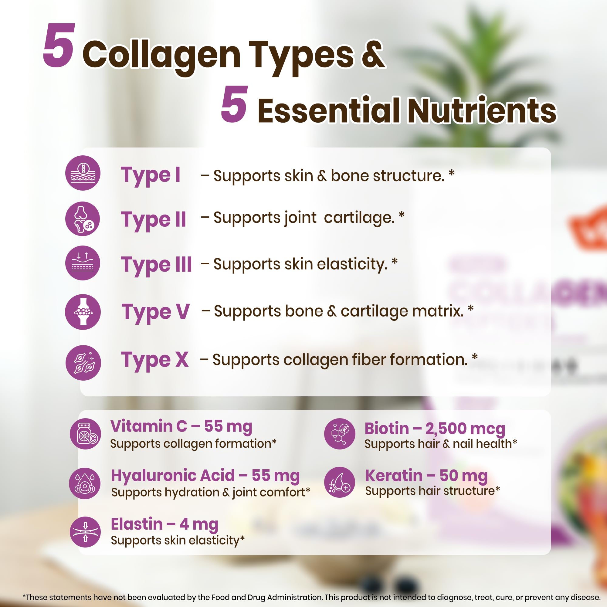 VEV Multi Collagen Peptides Powder, 16 oz (41 Servings) – Type I, II, III, V, X, Hydrolyzed Collagen, Hyaluronic Acid, Biotin, Vitamin C VEV buy supplements canada