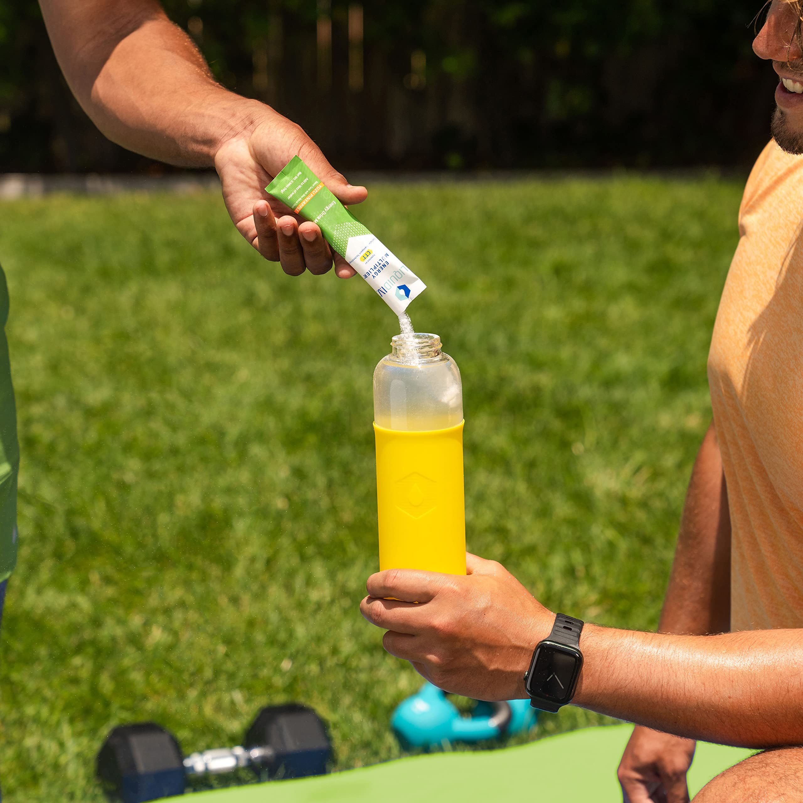 Liquid I.V. Hydration + Energy Multiplier - Yuzu Pineapple - Hydration Powder Packets Liquid I.V. buy supplements canada