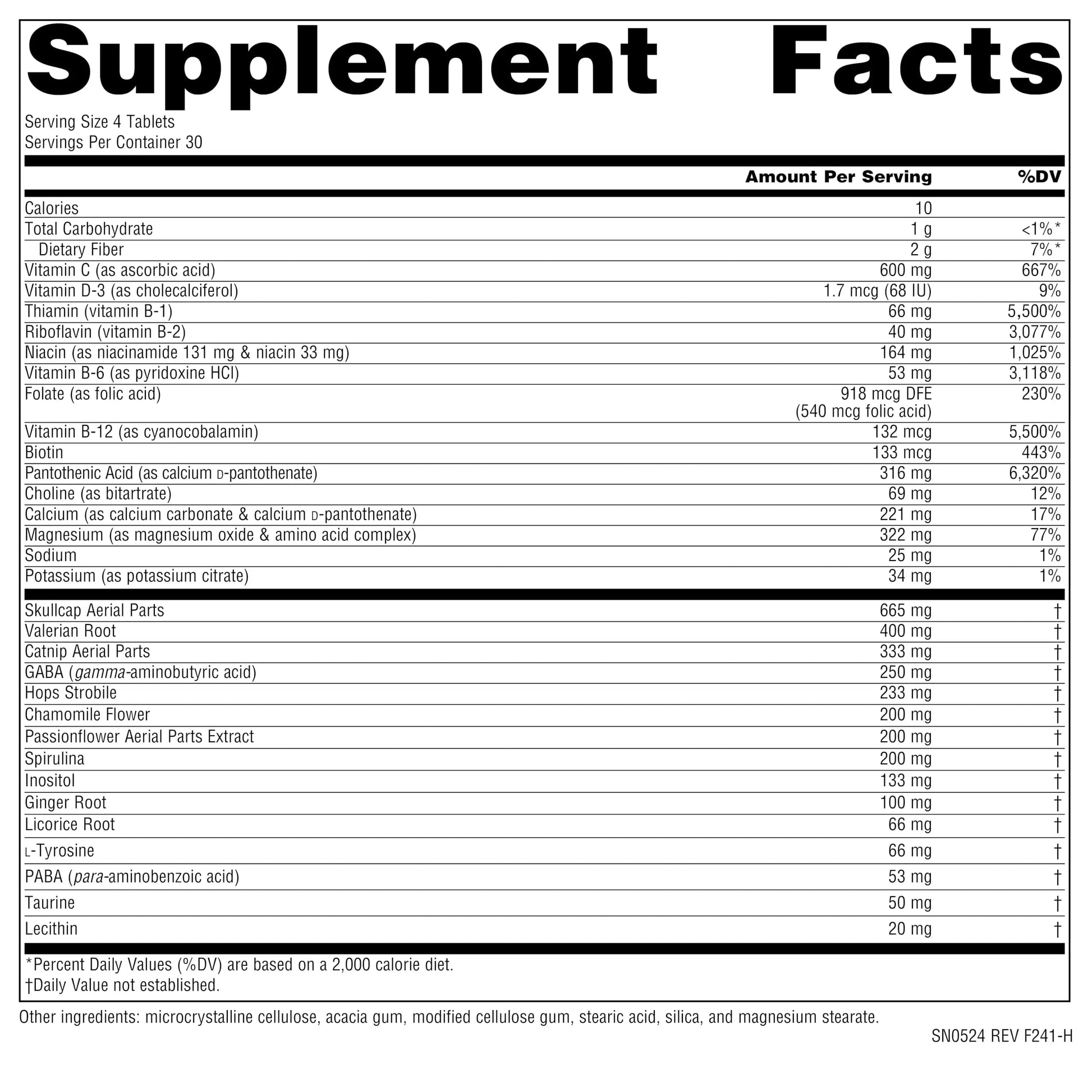 Source Naturals Hi-Stress B&C with Herbs - 120 Tablets Source Naturals buy supplements canada