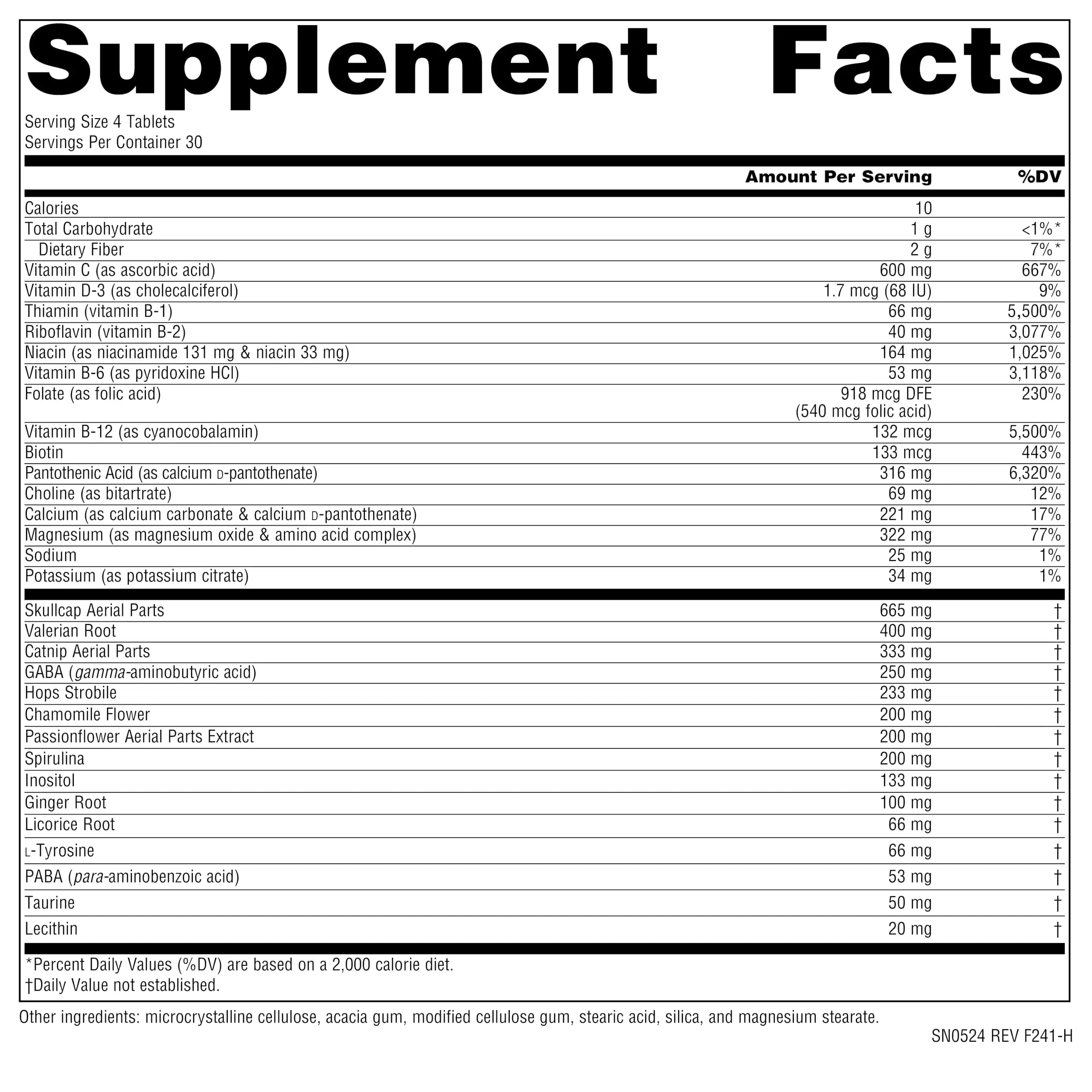 Source Naturals Hi-Stress B&C with Herbs - 120 Tablets Source Naturals buy supplements canada