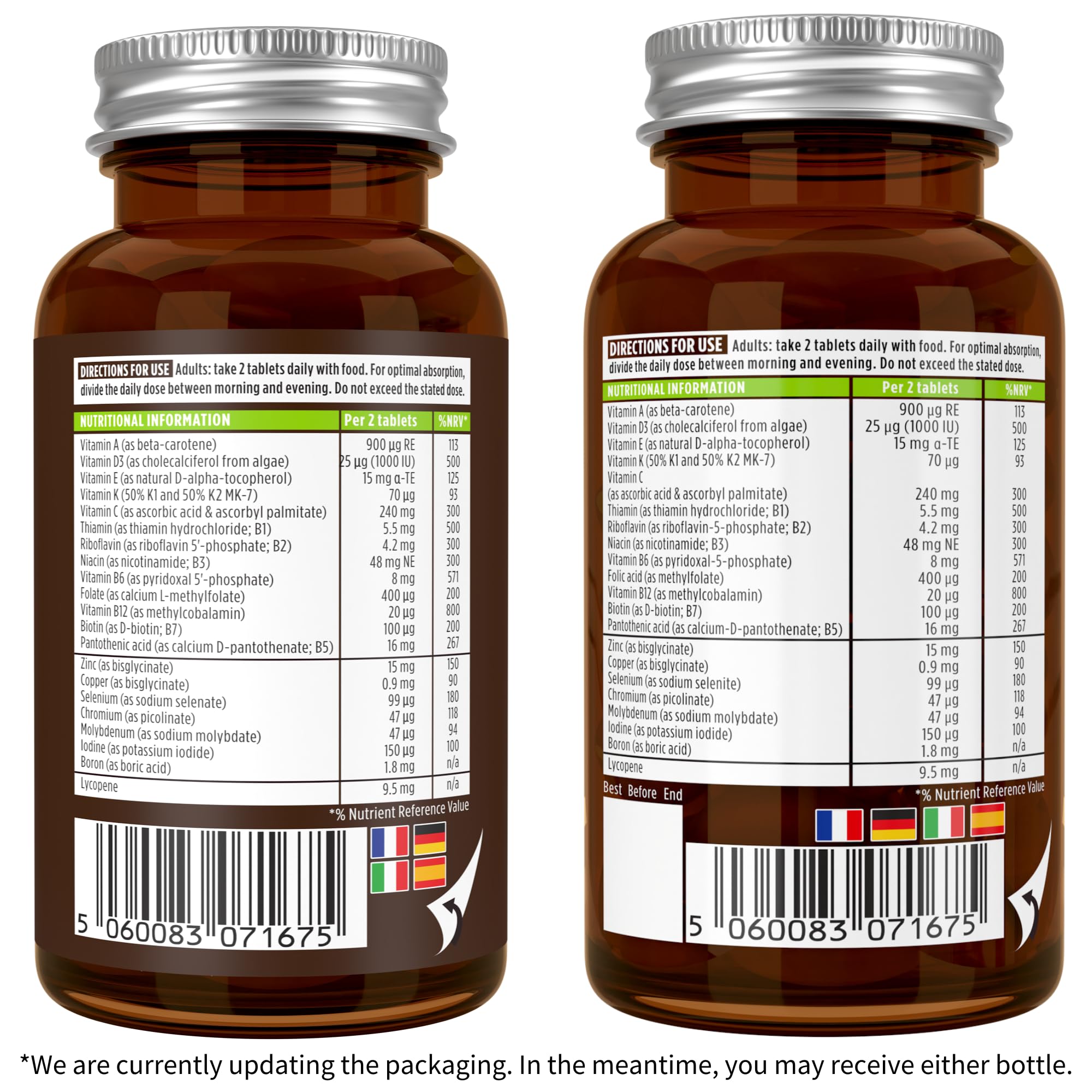 Igennus Methylated Men's Multivitamin with 22 Actives, All-Day Nutrient Delivery, Pure & Clean, Methylfolate & Methylcobalamin Igennus Healthcare Nutrition buy supplements canada