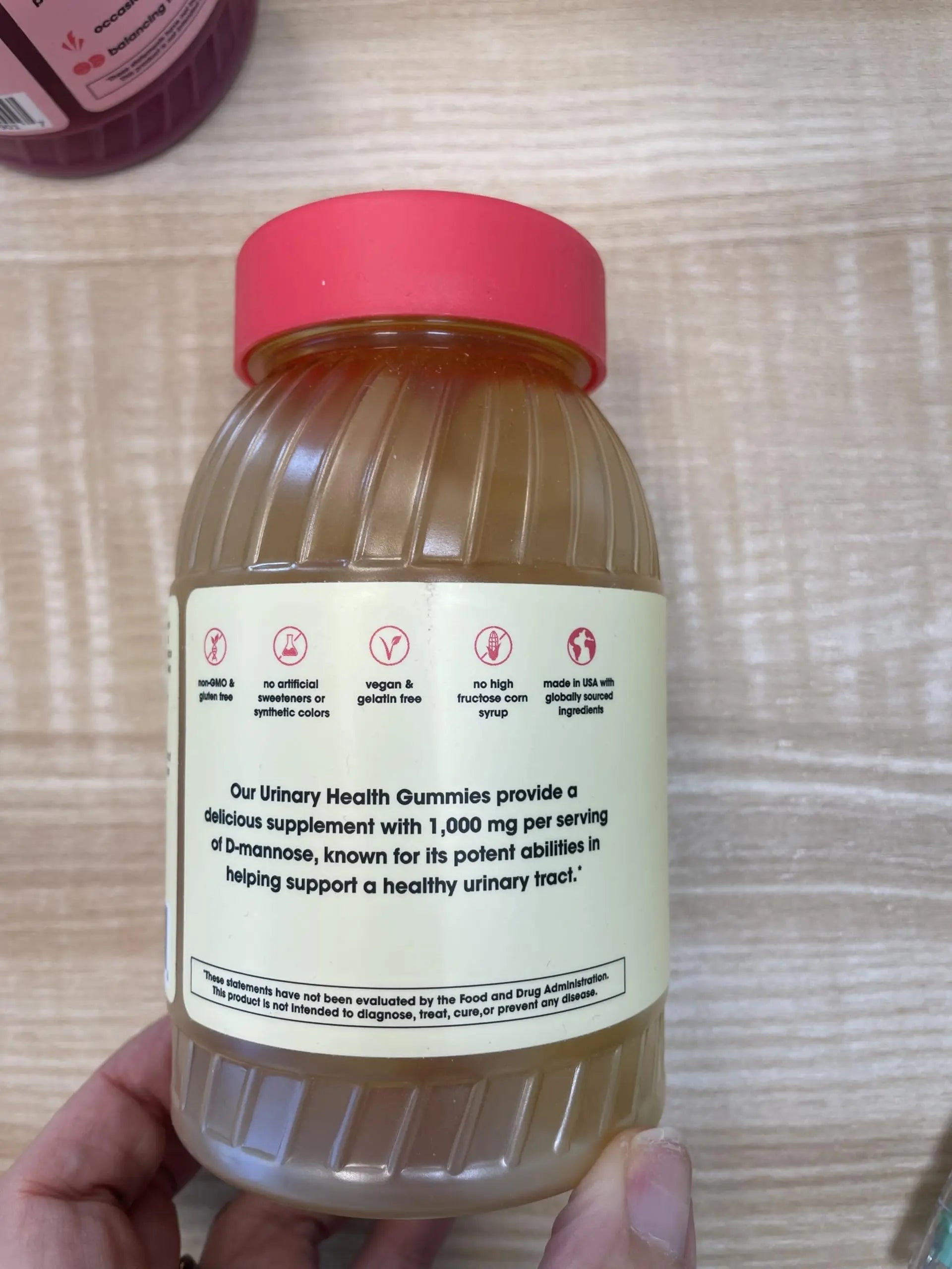 nixit Urinary Tract Health Gummies | 1,000mg D-Mannose | Yuzu & Ginger Flavor | Urinary & Bladder Support Supplement | Aids in Urinary Tract Support | Vegan, Non-GMO & Gluten-Free (60 Gummies) nixit buy supplements canada
