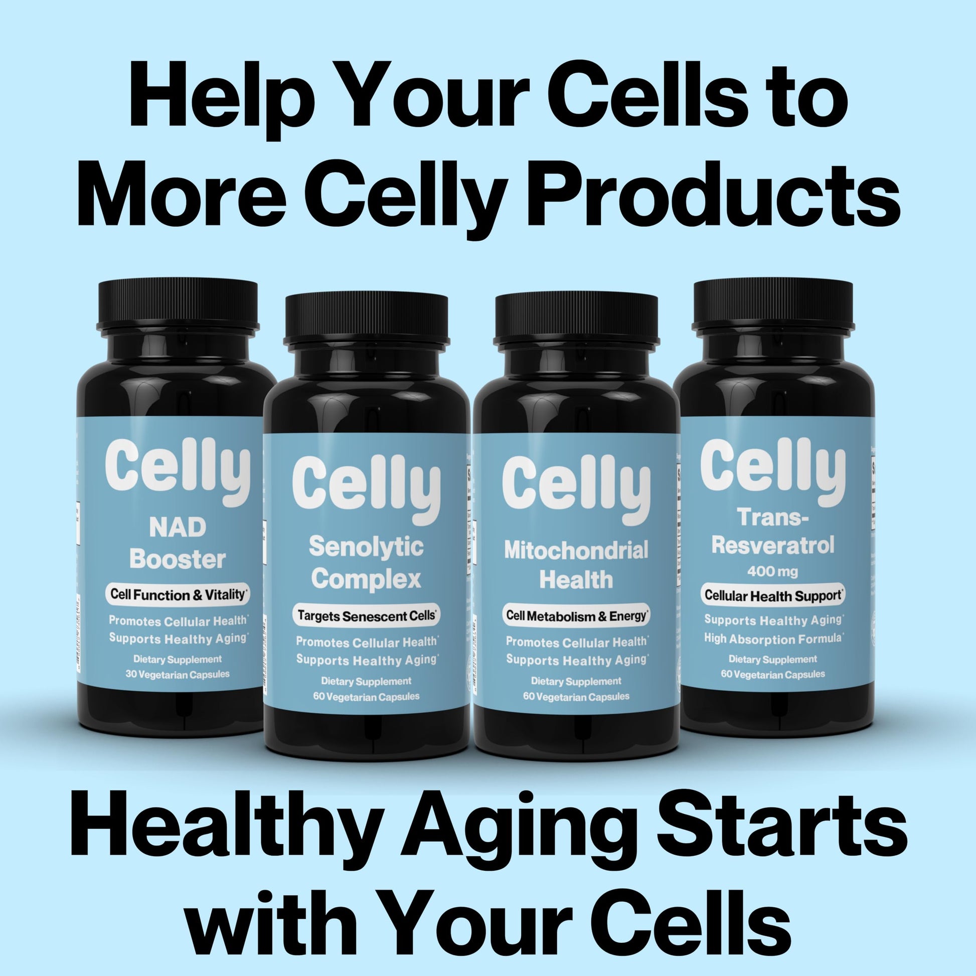 Celly Autophagy Activator | Longevity Supplement for Cellular Nutrition and Healthy Aging | Promotes Cell Renewal with Spermidine, Pterostilbene, Fisetin, and NAC | Made in USA & 3rd Party Tested Celly buy supplements canada