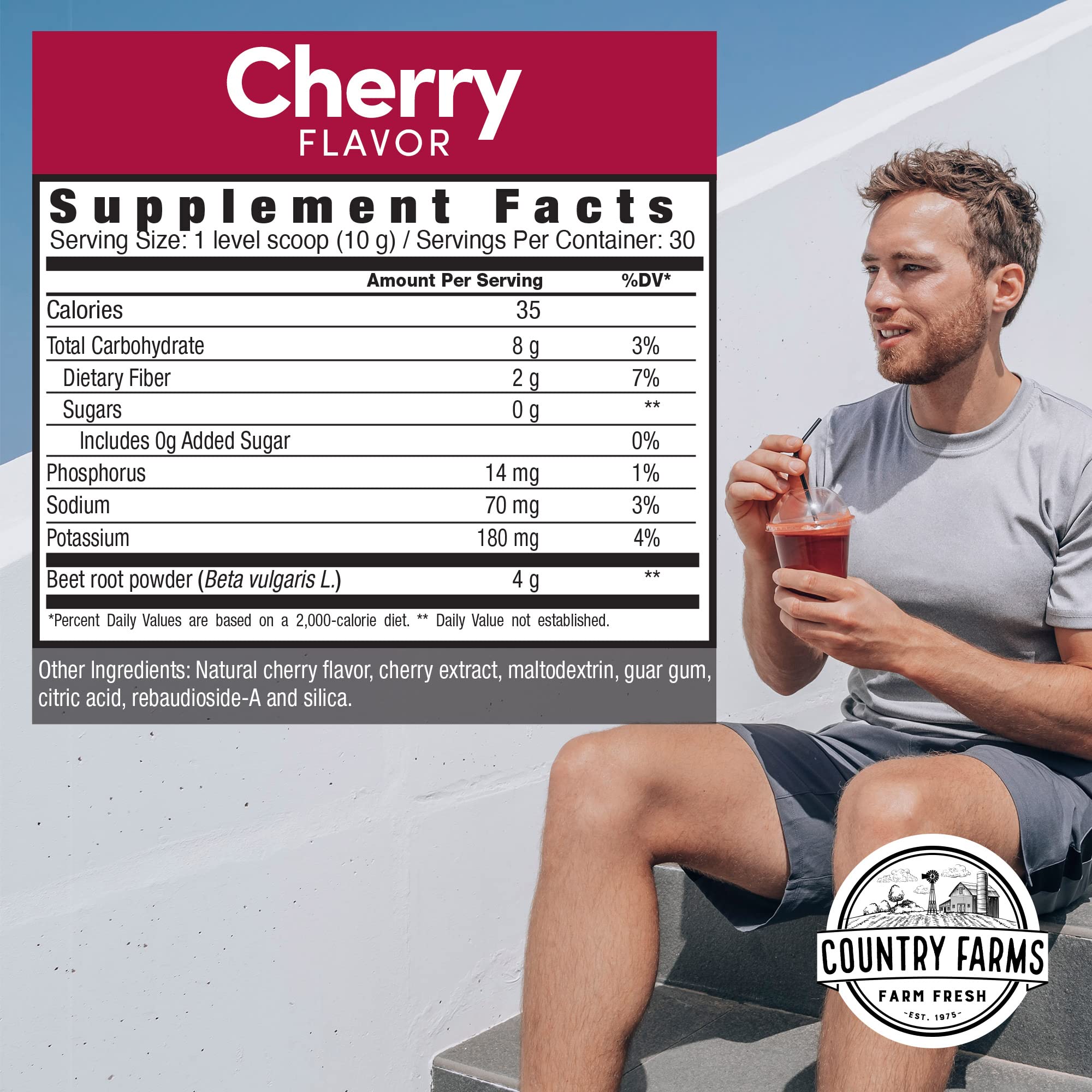 Country Farms Bountiful Beets, Wholefood Beet Extract Superfood, Helps Support Healthy Circulation and Promote Energy Country Farms buy supplements canada