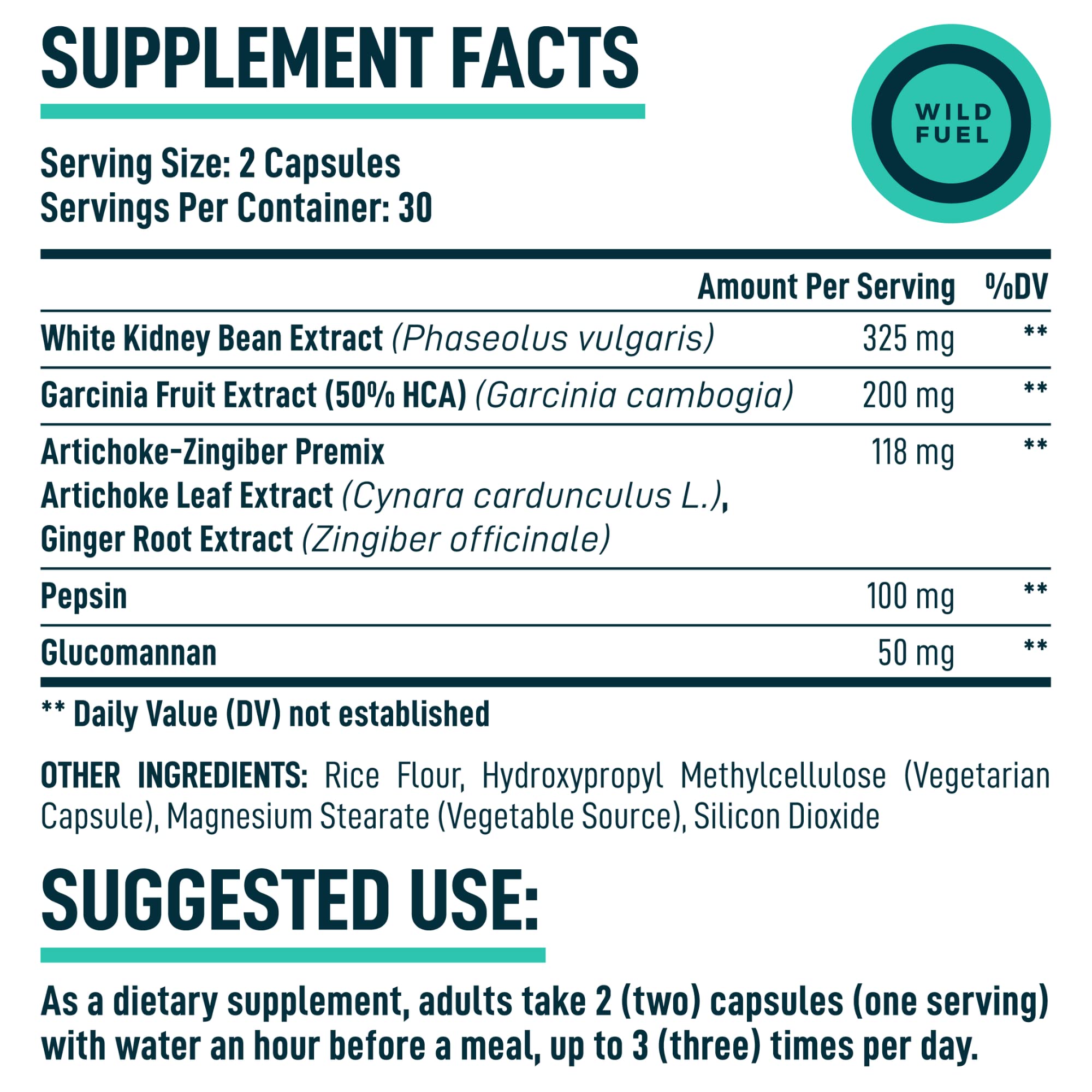 Appetite Suppressant for Weight Loss, Hunger Suppressant - Diet Pills That Work Fast WILD FUEL buy supplements canada