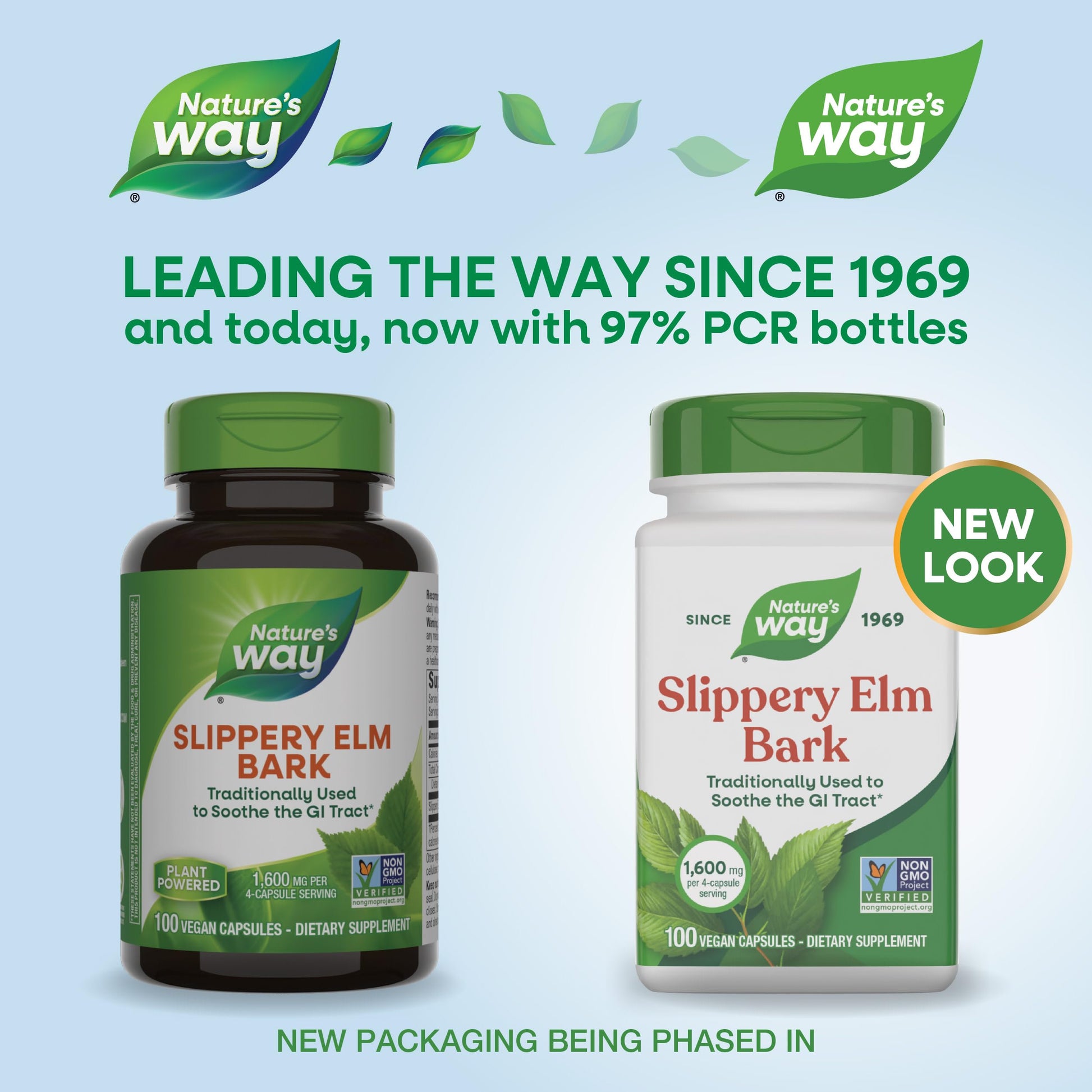 Nature’s Way Slippery Elm Bark Capsules, Traditional Digestive Support to Soothe Gastrointestinal Tract*, 1,600 mg per 4-Capsule Serving Nature's Way buy supplements canada