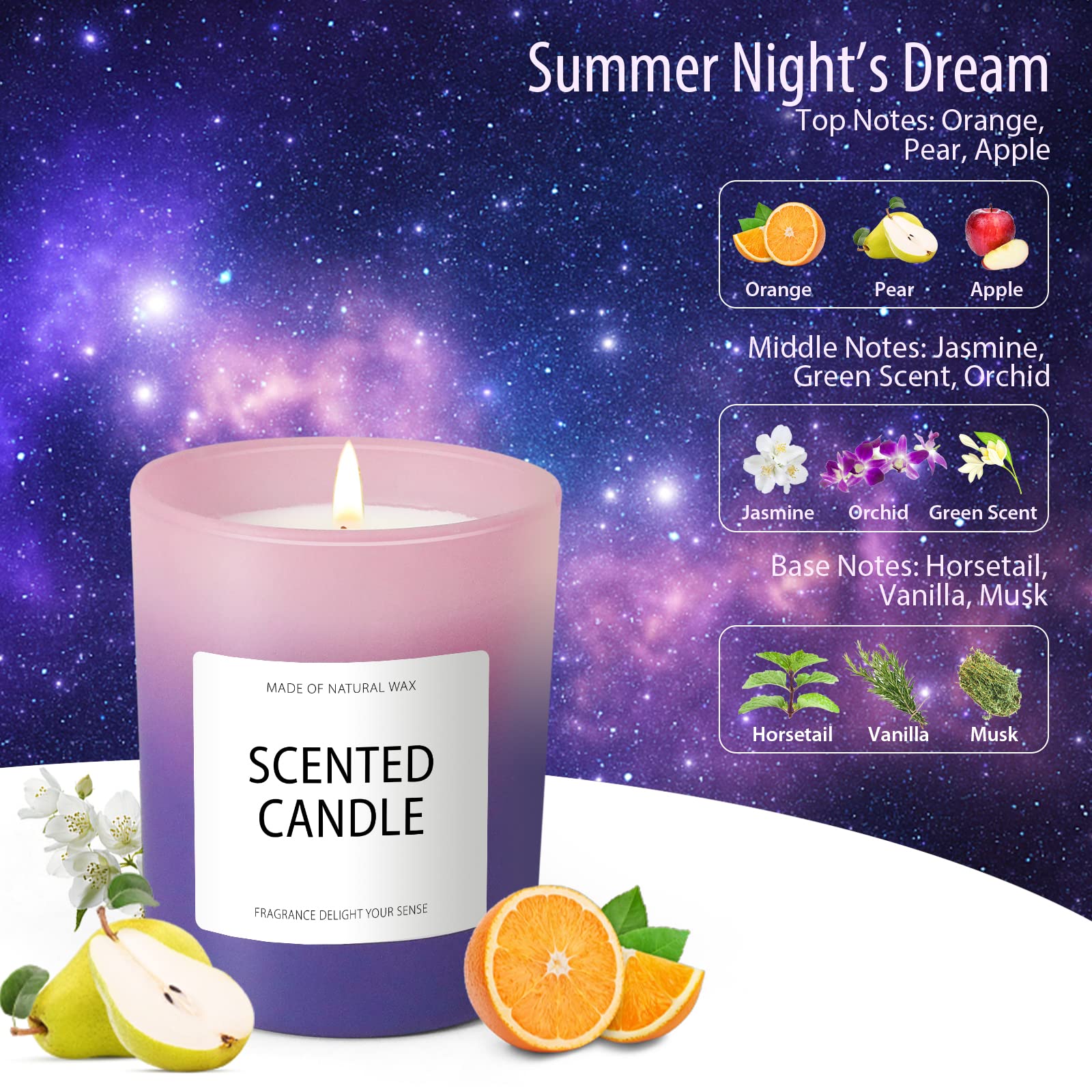 Candles, Scented Candles, Candles for Home Scented, Scented Candle Gift Set for Women STRN buy supplements canada