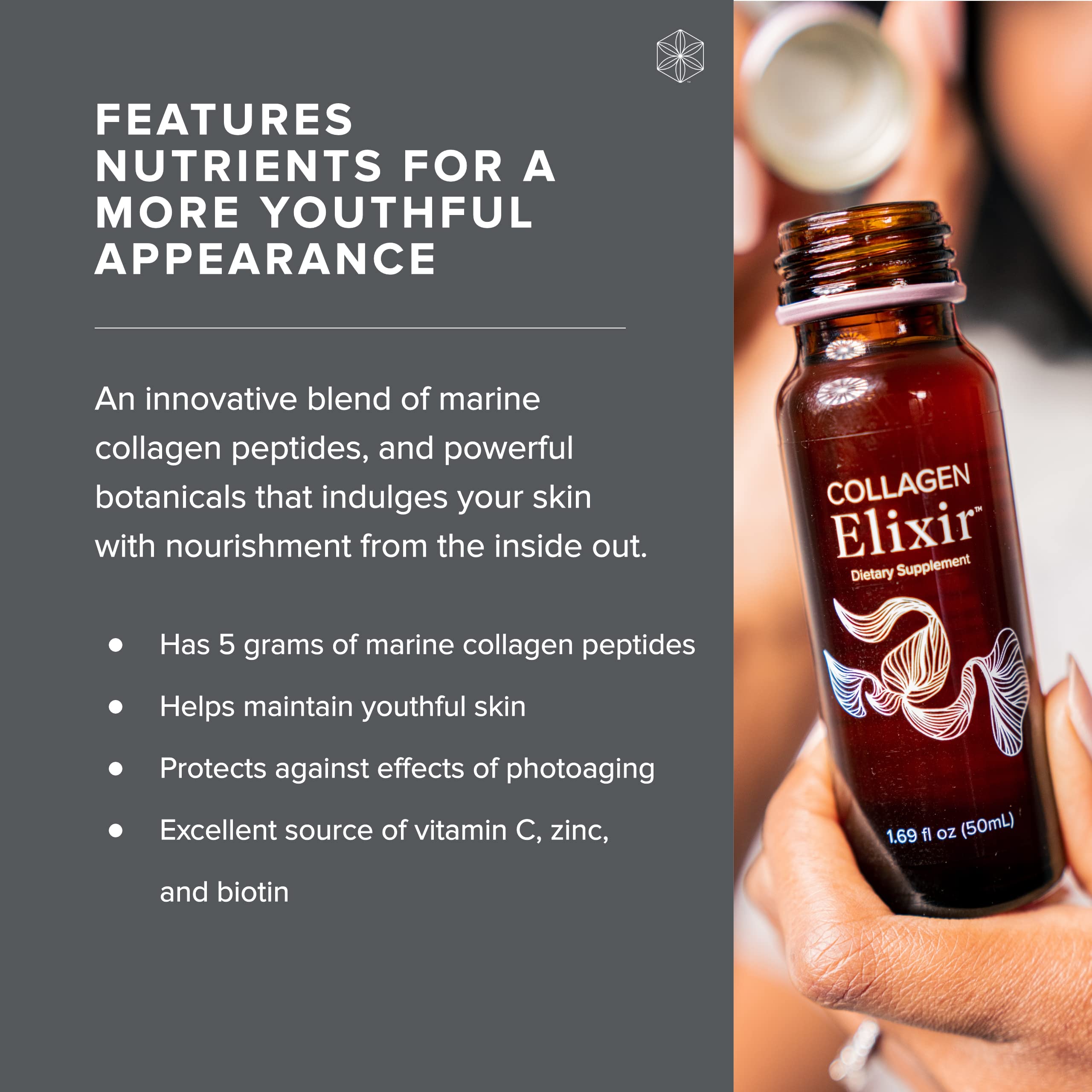 Isagenix Collagen Elixir - Collagen Drink with Marine Collagen Peptides - Liquid Collagen Isagenix buy supplements canada