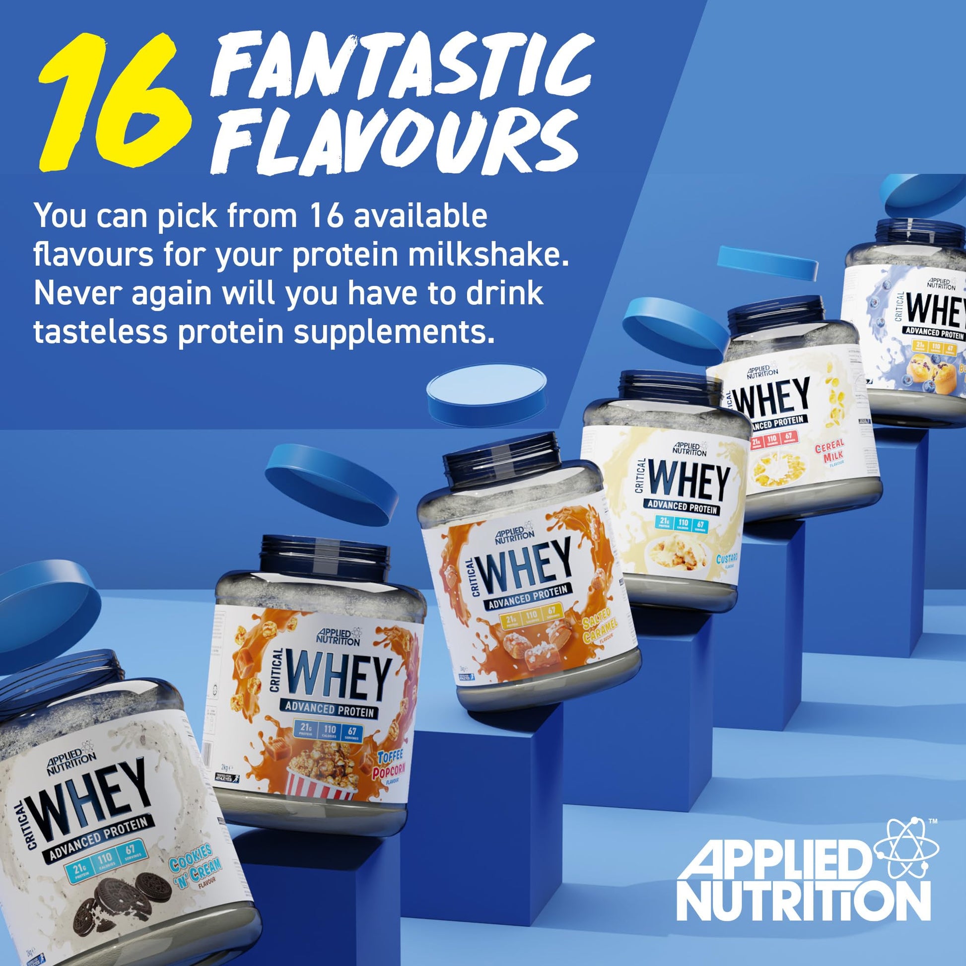 Applied Nutrition Critical Whey Protein Powder 2kg - High Protein Powder, Protein Milkshake Applied Nutrition buy supplements canada