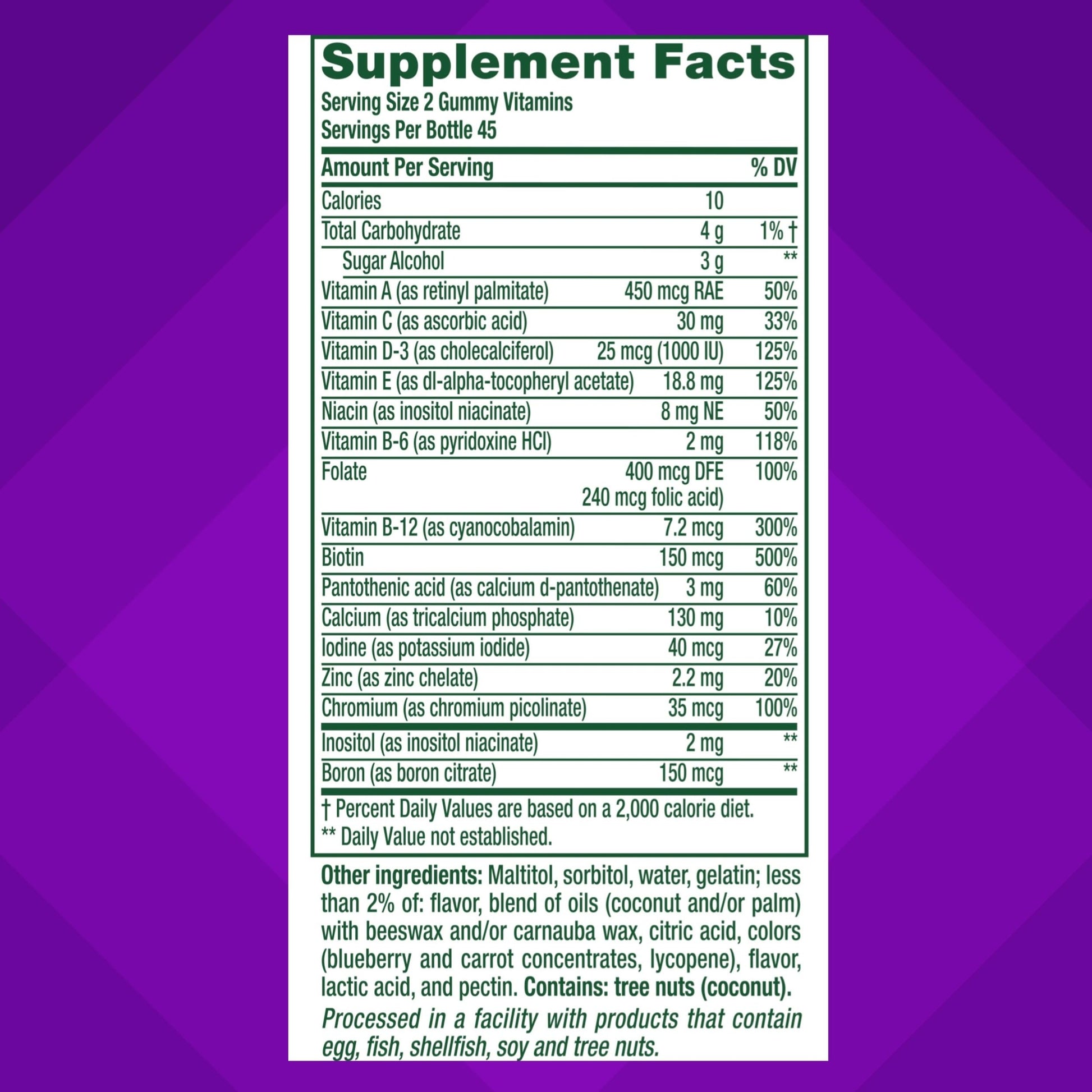 Vitafusion Women’s Sugar Free Daily Multivitamin Supplement, Keto Diet Friendly Adult Gummy Vitamin for Energy Vitafusion buy supplements canada