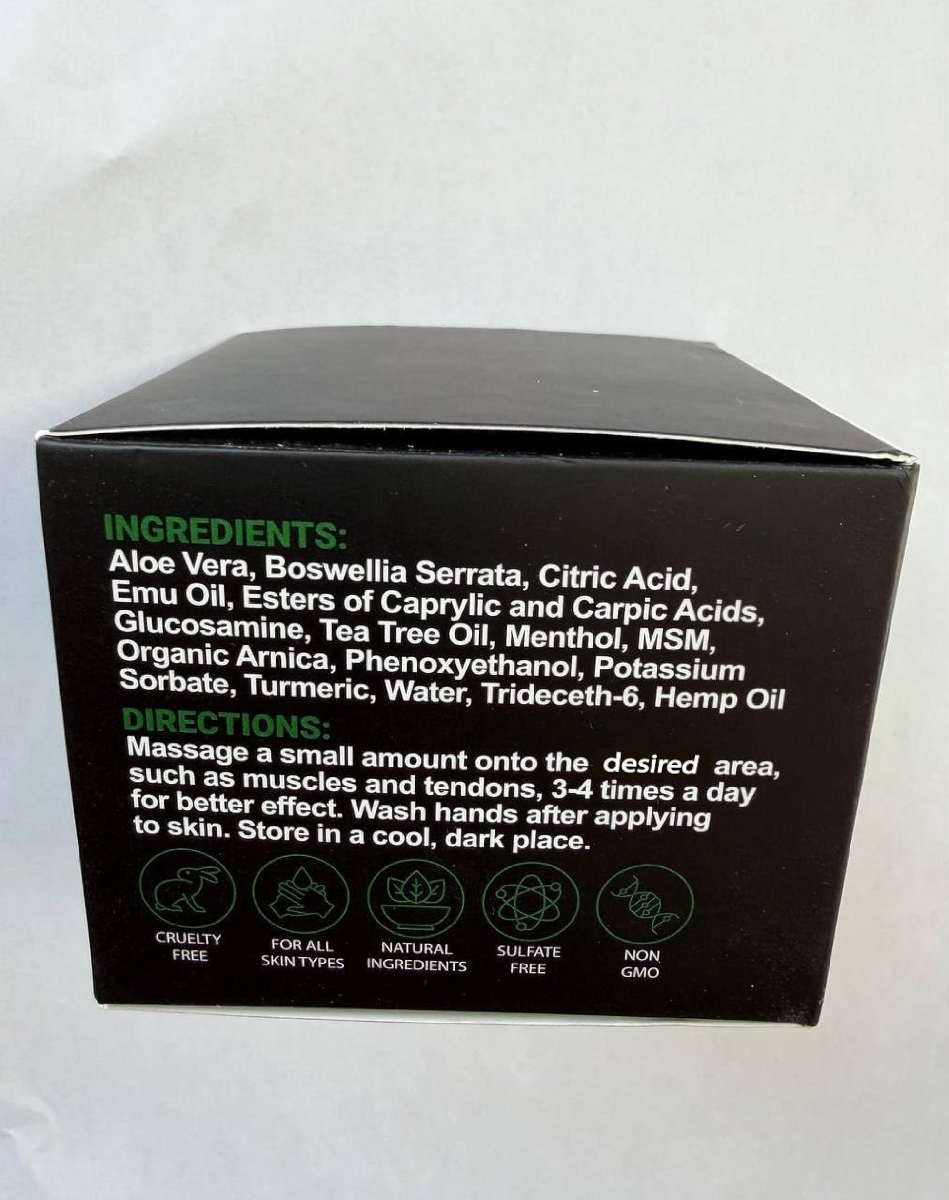Hemp Cream Maximum Strength with Glucosamine, Arnica, Turmeric, MSM - Natural Hemp Oil Gel Rub - Fast Absorption, Non-Greasy - Advanced Formula - Formulated in USA - 4 FL OZ Arvesa buy supplements canada
