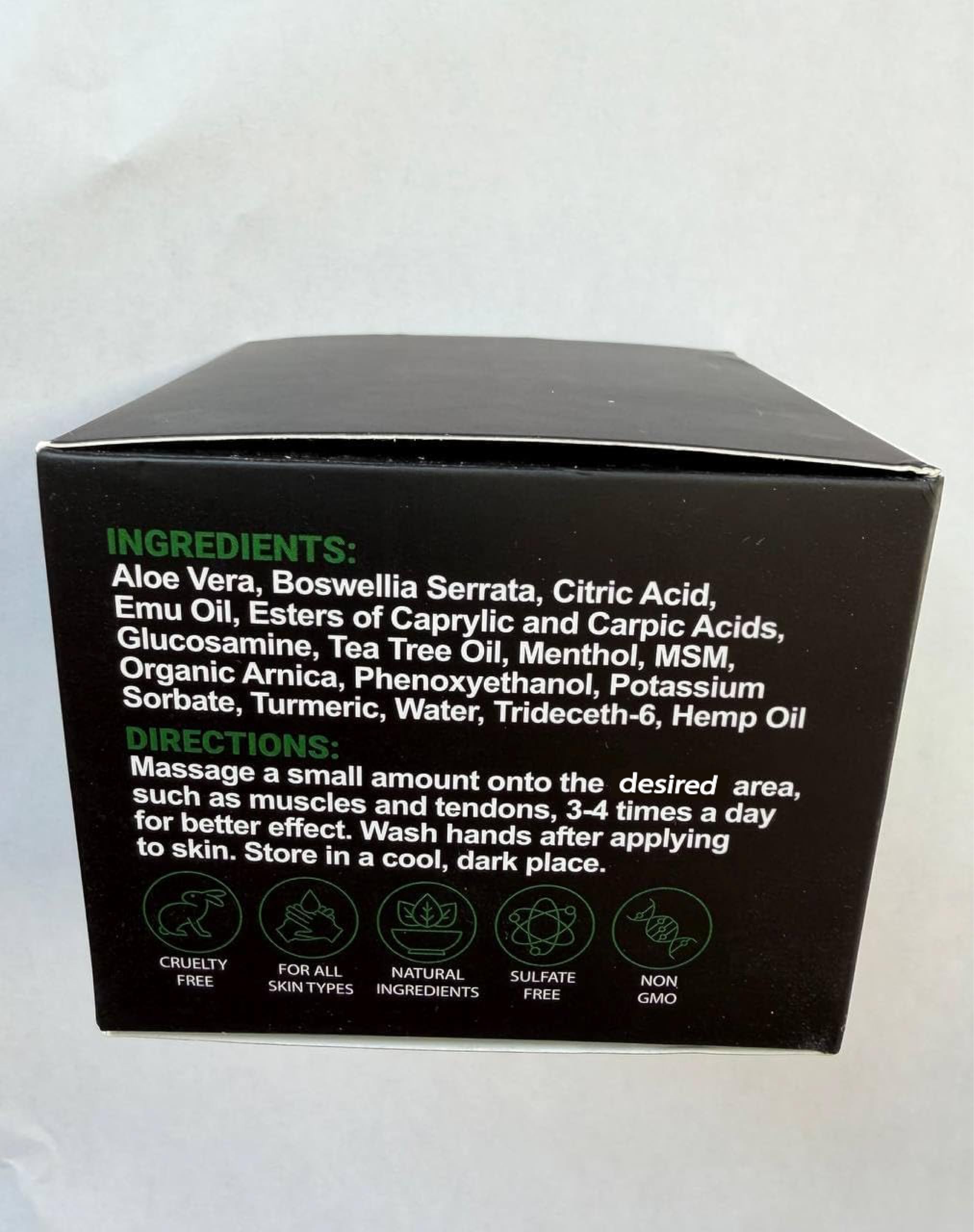 Hemp Cream Maximum Strength with Glucosamine, Arnica, Turmeric, MSM - Natural Hemp Oil Gel Rub - Fast Absorption, Non-Greasy - Advanced Formula - Formulated in USA - 4 FL OZ Arvesa buy supplements canada