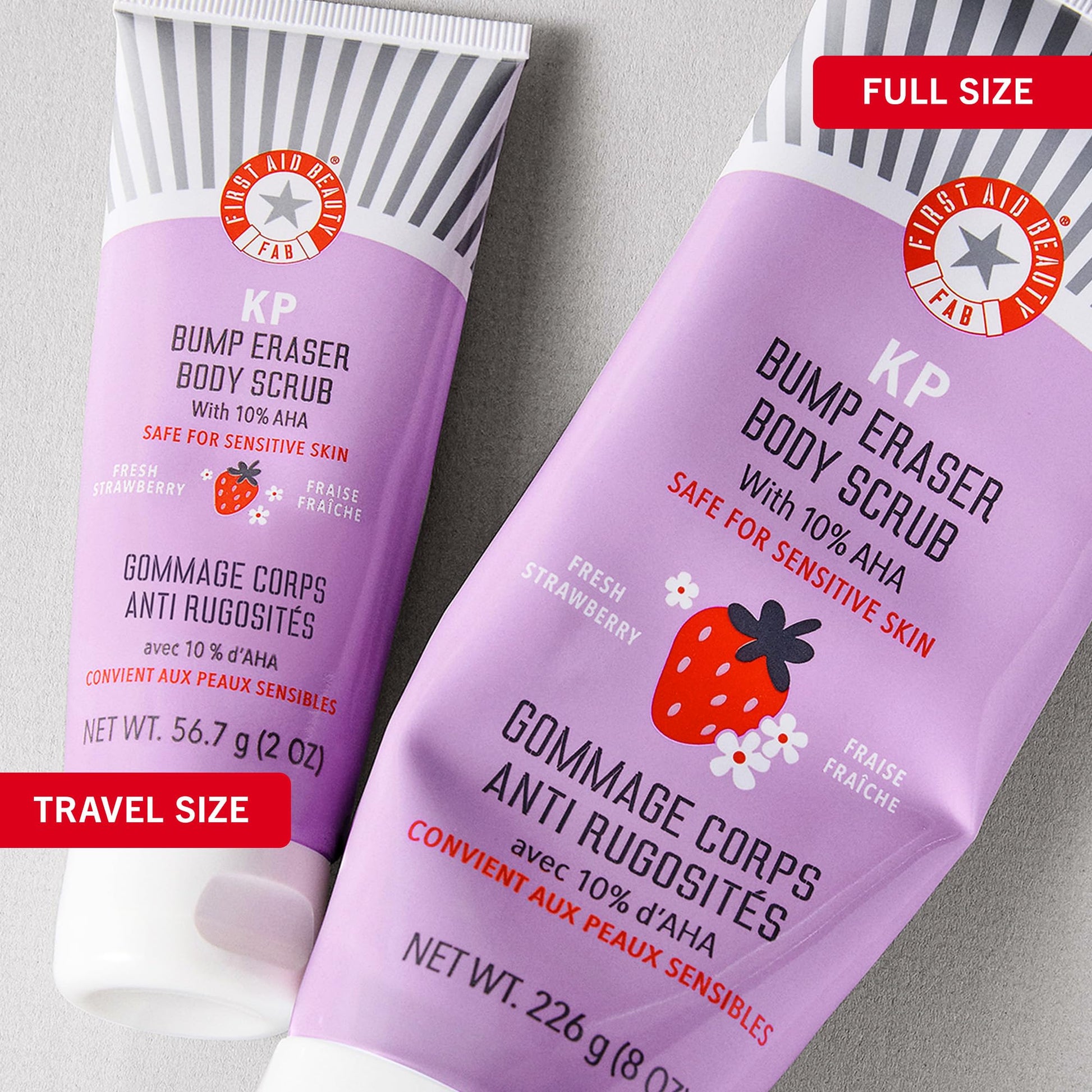 First Aid Beauty - KP Bump Eraser Body Scrub with 10% AHA, Keratosis Pilaris Exfoliator with Glycolic and Lactic acids, Helps Reduce Chicken Skin Bumps First Aid Beauty buy supplements canada