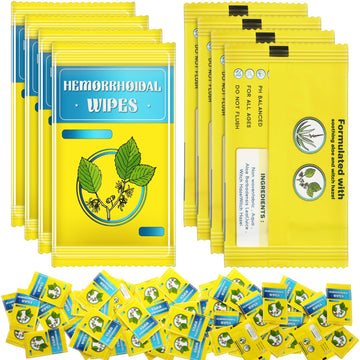 Timgle 300 Counts Individual Packing Hemorrhoid Wipes Witch Hazel Wipes for Butt Hemorrhoidal and Relief Swelling Pain Burning Itching Numbing, 5.5 x 7 Inch Timgle buy supplements canada