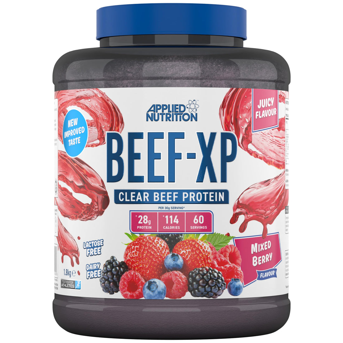 Applied Nutrition Beef XP - Clear Hydrolysed Beef Protein Isolate, Fruit Juice Style, Dairy Free Beef Protein Powder Applied Nutrition buy supplements canada
