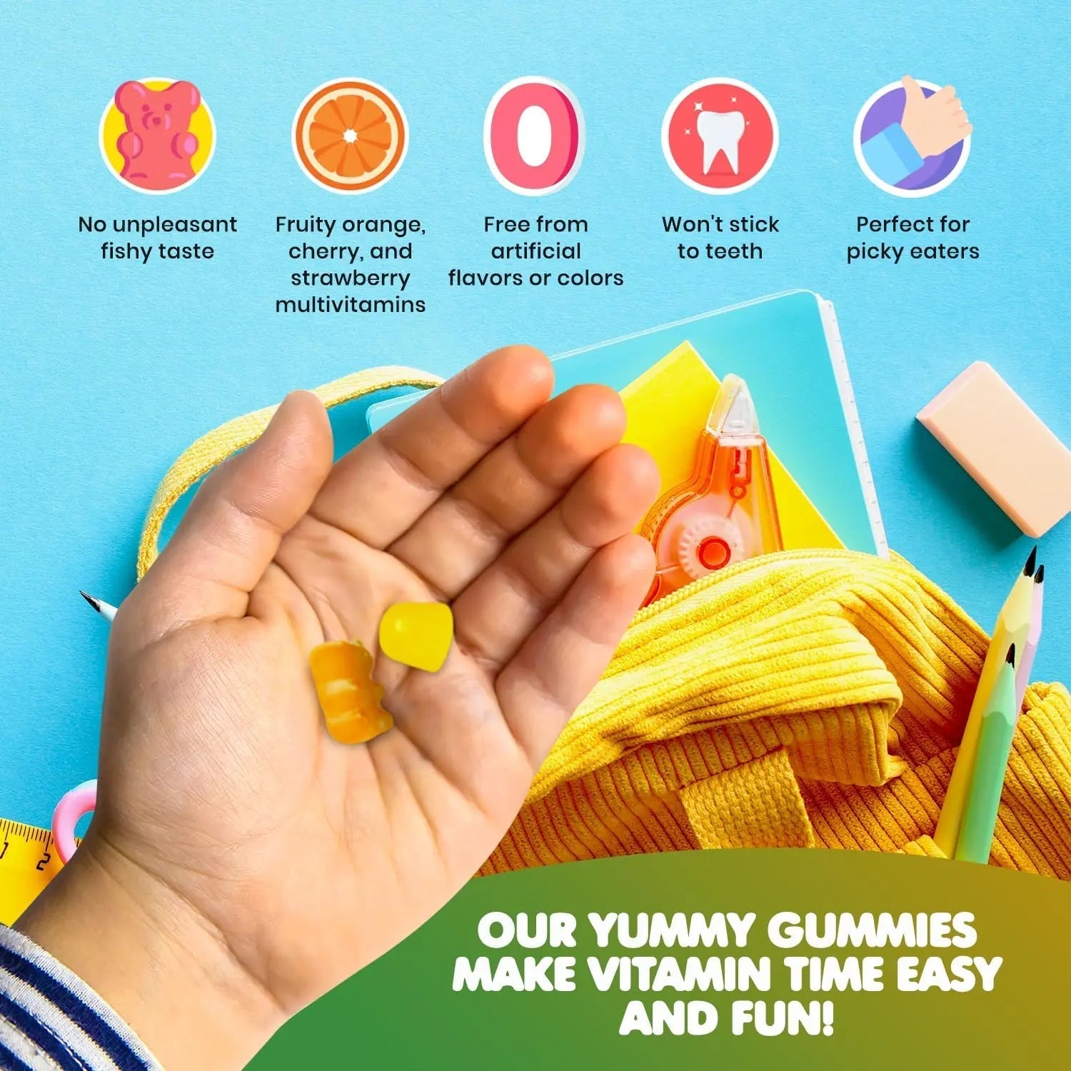 DR. MORITZ Omega 3 Gummies (90 Count) and Kids Multivitamin Gummies Bundle (60 Count) - for Daily Health Support - Vegan DHA Omega 3 for Kids DR. MORITZ buy supplements canada