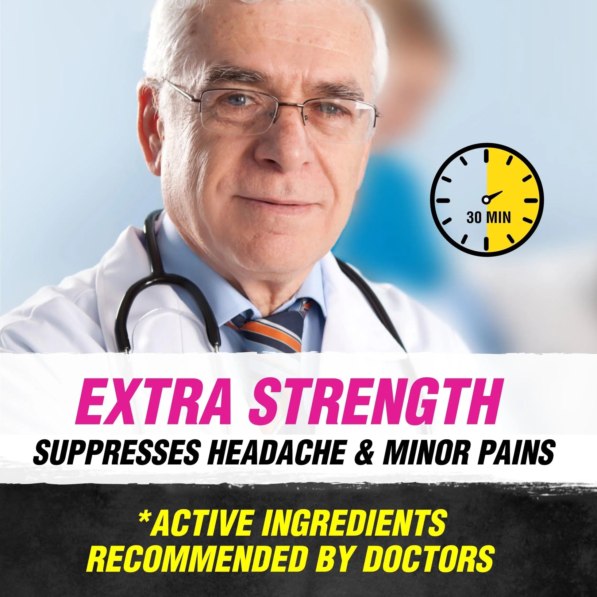 BioElectro Extra Strength Pain & Headache Relief Tablets, 24 Count BioElectro buy supplements canada