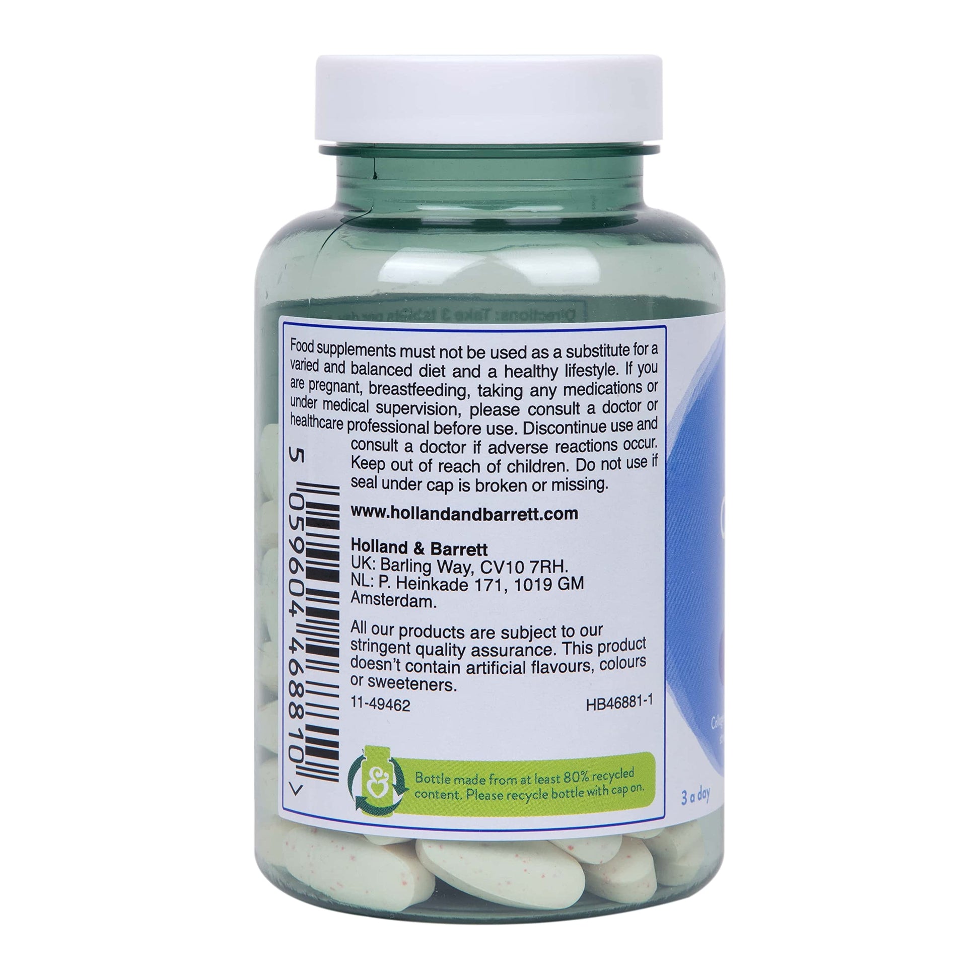 Holland and Barrett Marine Collagen with Vitamin C 3000mg 90 Tablets Holland & Barrett buy supplements canada