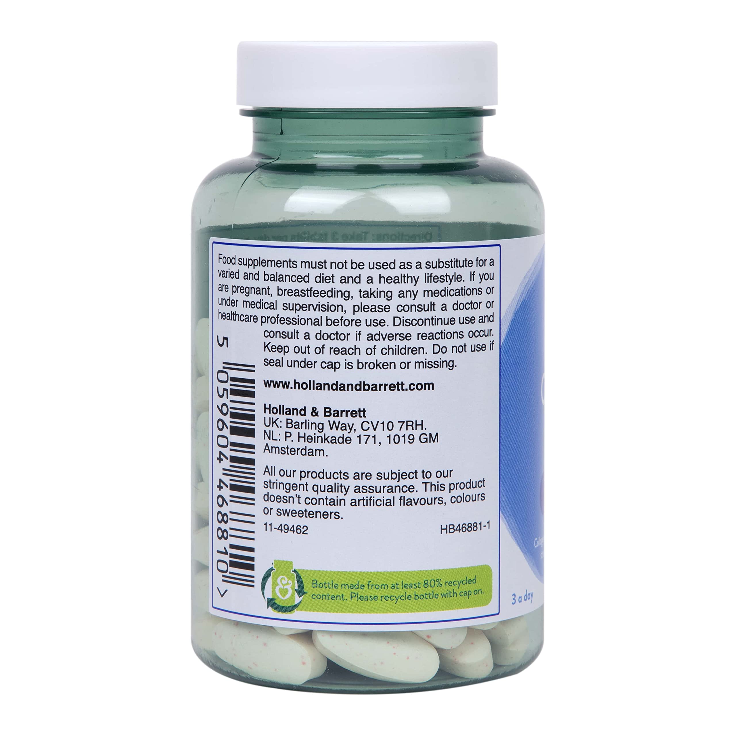 Holland and Barrett Marine Collagen with Vitamin C 3000mg 90 Tablets Holland & Barrett buy supplements canada