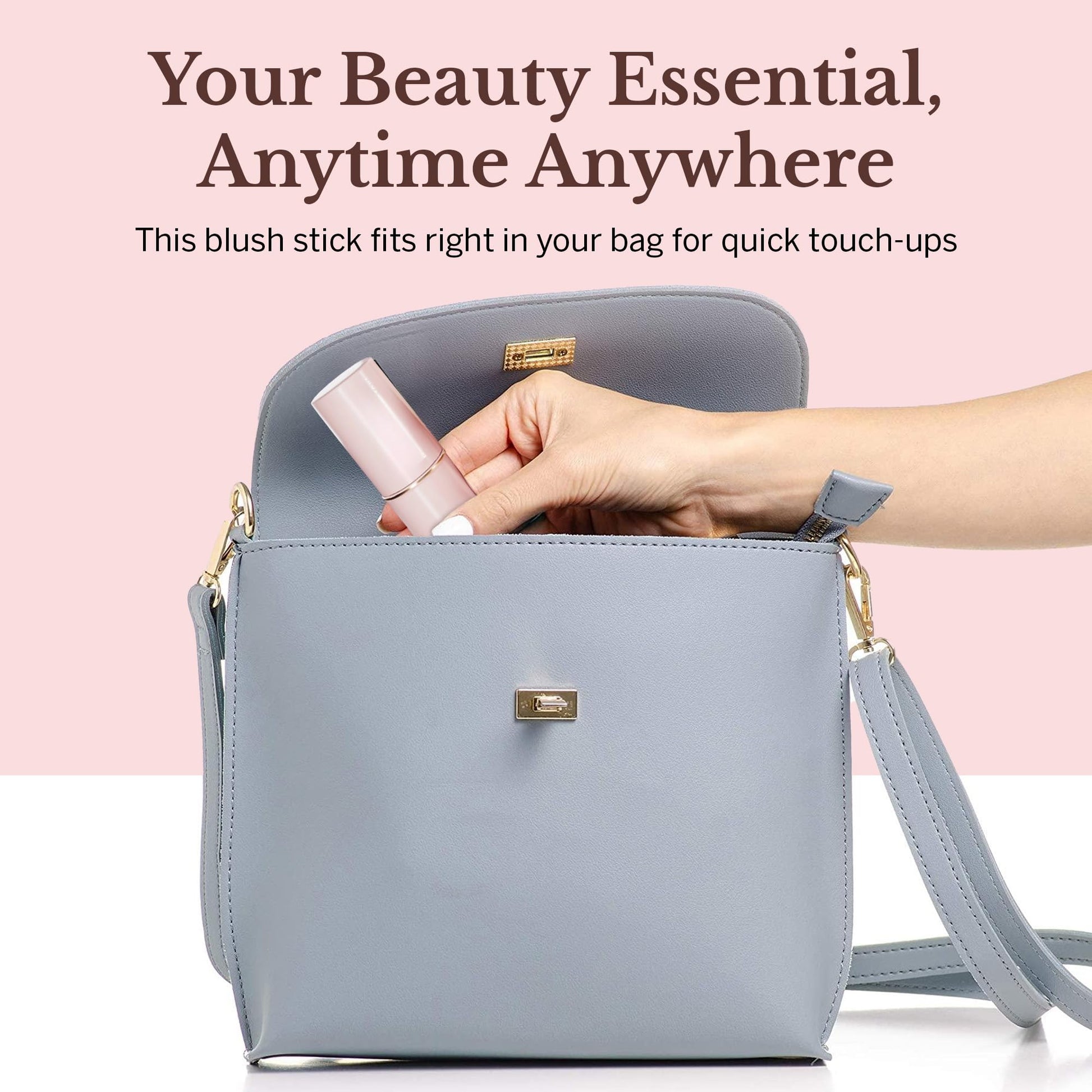 BeautiHome Blush Stick for Cheeks & Lips Multistick Cream Blush- Easy to Apply & Blend- Infused with Nourishing Ingredients for your Skin Compact Travel Size Makeup (Misty Rose, Small) BeautiHome buy supplements canada