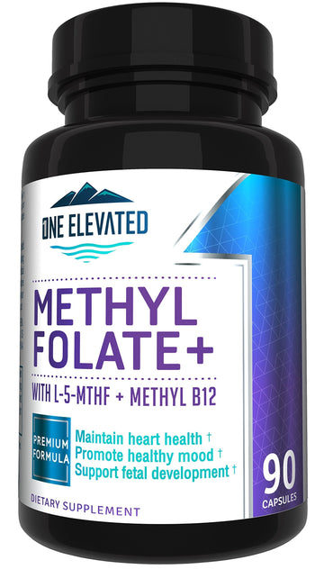 Double Strength & Most Bioactive Methyl Folate! Uniquely Formulated with Highest Pharmaceutical Grade Methylcobalamin (B12), Niacin, B1, B2 B6. One Elevated buy supplements canada
