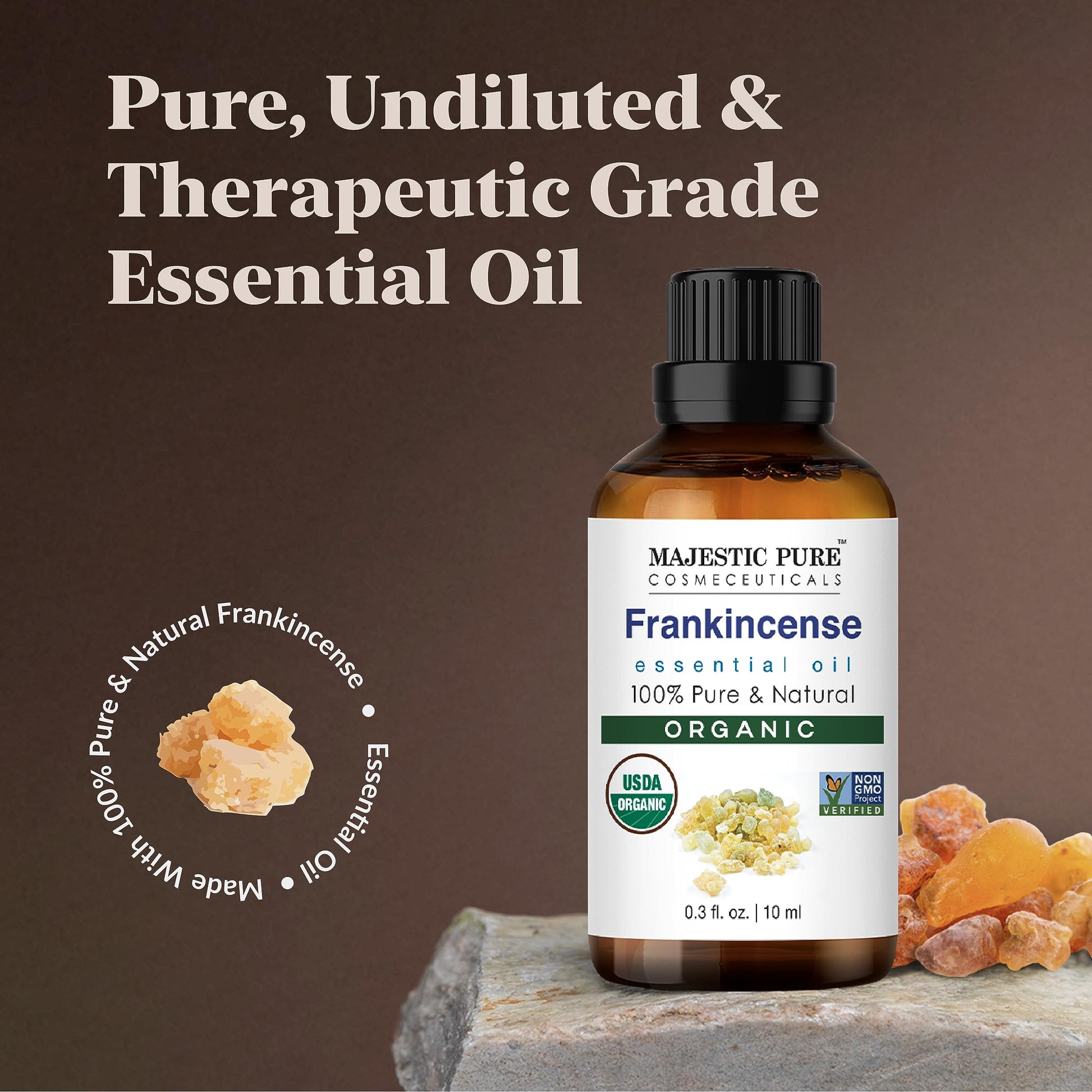 Majestic Pure USDA Organic Frankincense 0.33 fl oz MAJESTIC PURE buy supplements canada