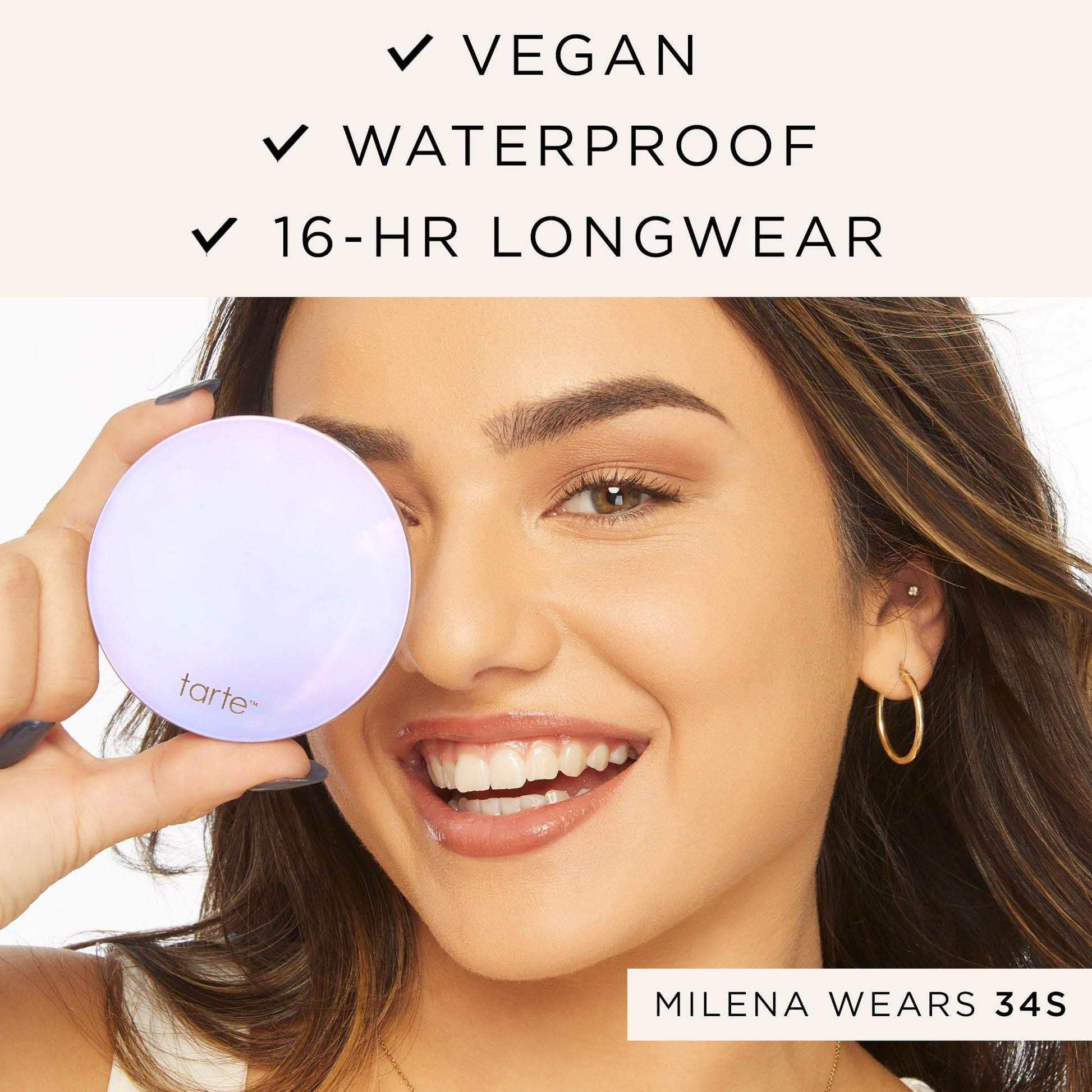 tarte face tape pressed powder – Medium-Coverage Waterproof Powder, Hyaluronic Acid & Peptides to Smooth & Set Makeup, Lightweight, Vegan & Cruelty-Free, full size, 20S light sand tarte buy supplements canada