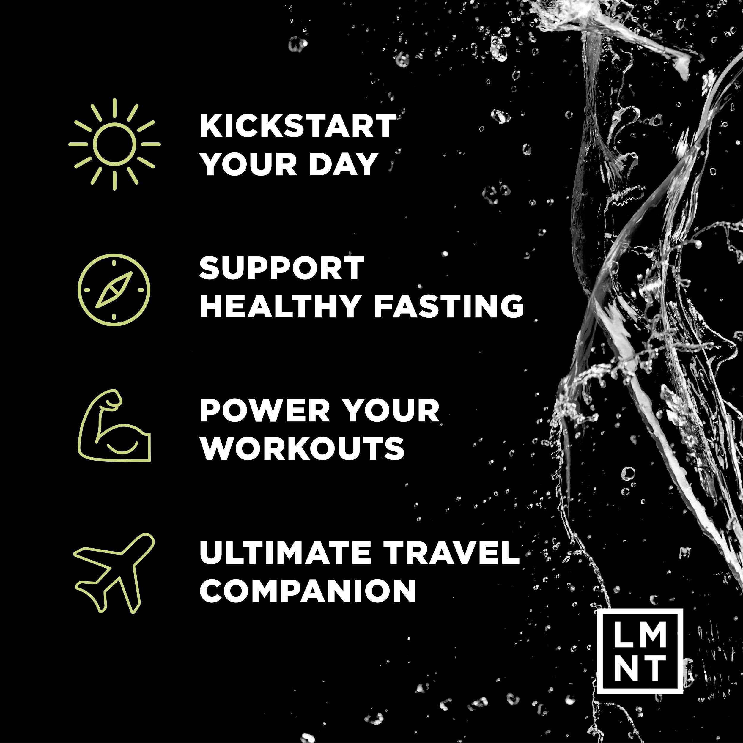 LMNT Zero-Sugar Electrolytes - Citrus Salt - Hydration Powder Packets | No Dodgy Ingredie Drink LMNT buy supplements canada